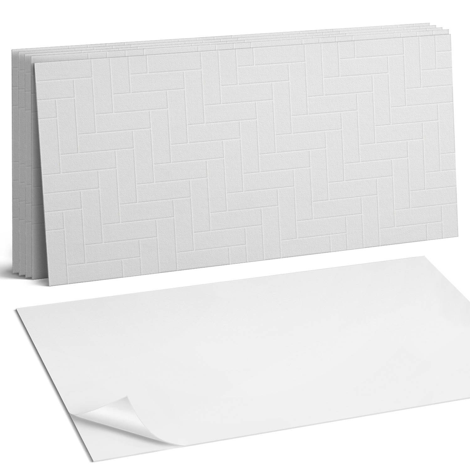 Coloray Vinylfliesen Selbstklebende Bodenfliesen aus Vinyl, Selbstklebende PVC-Fliesen