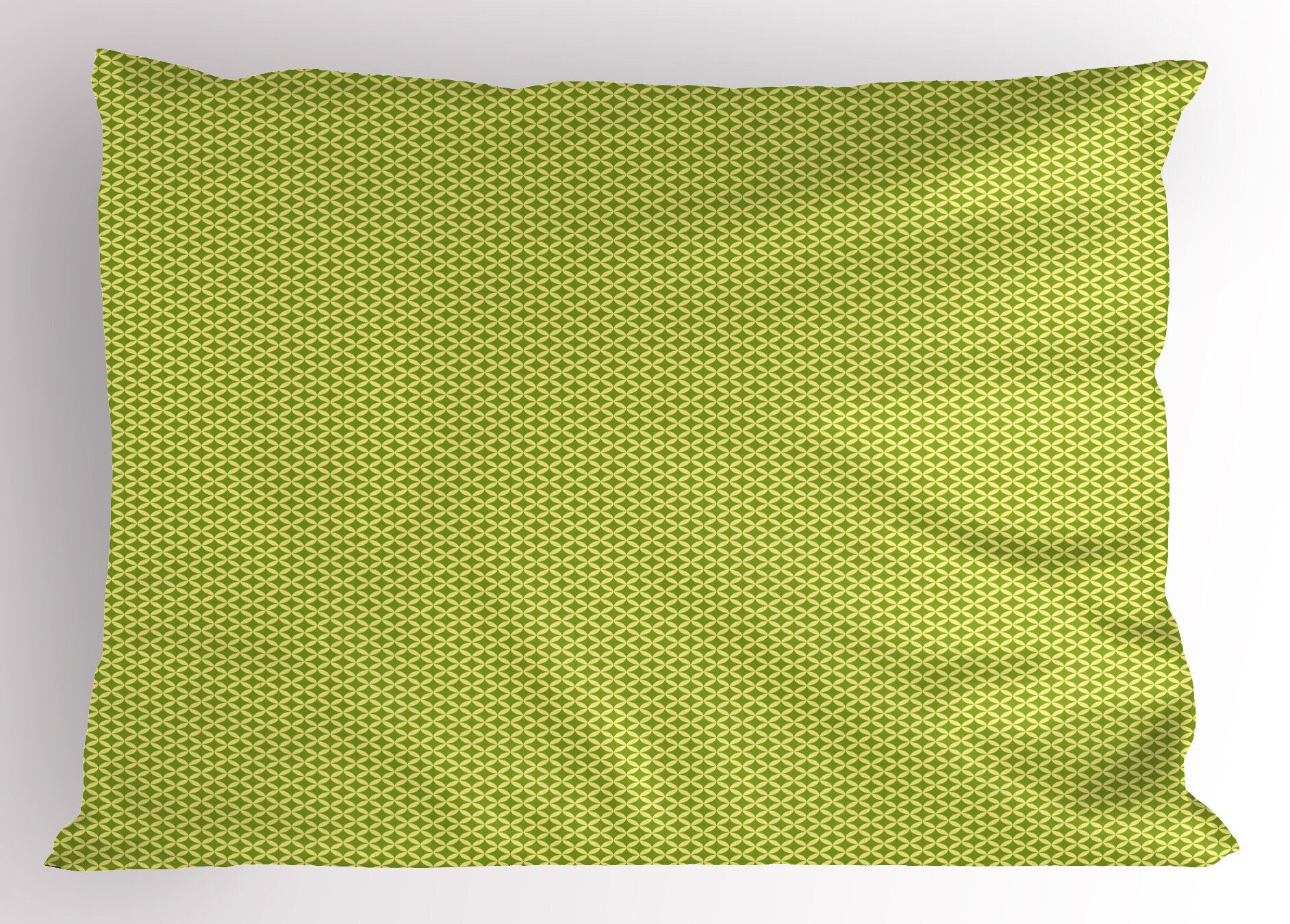 Kissenbezüge Dekorativer Nostalgic (1 Motiv Standard Geometrische Abakuhaus Stück), Retro Size Kopfkissenbezug, Gedruckter