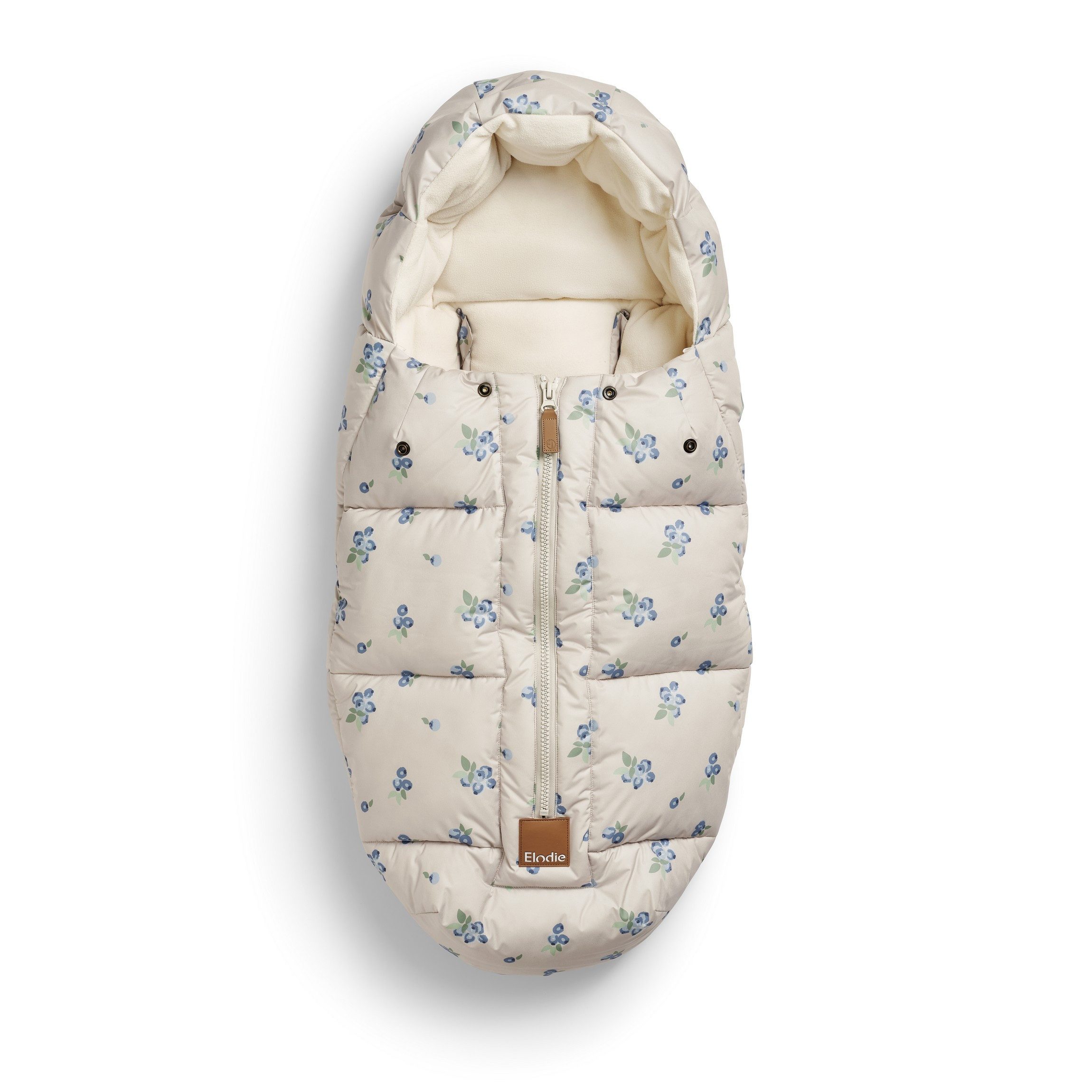 Elodie Fußsack Elodie Details - Fußsack Comfort - Blueberry Bliss - 110x48 cm bis 3 J (Hochwertiger Fußsack von Elodie Details aus Schweden, 1-tlg)