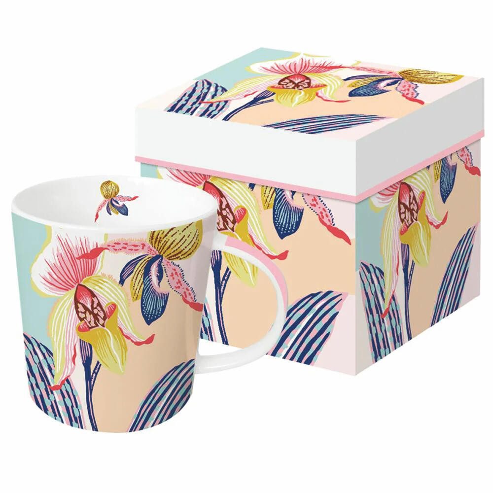 PPD Tasse Paradisio Orchid Trend Mug GB, 400 ml, New Bone China
