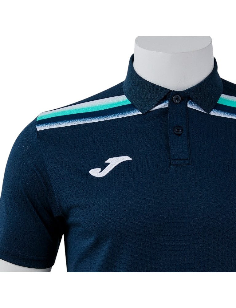 Joma Poloshirt Toledo II (elastisch und leicht Material) dunkelblau Herren
