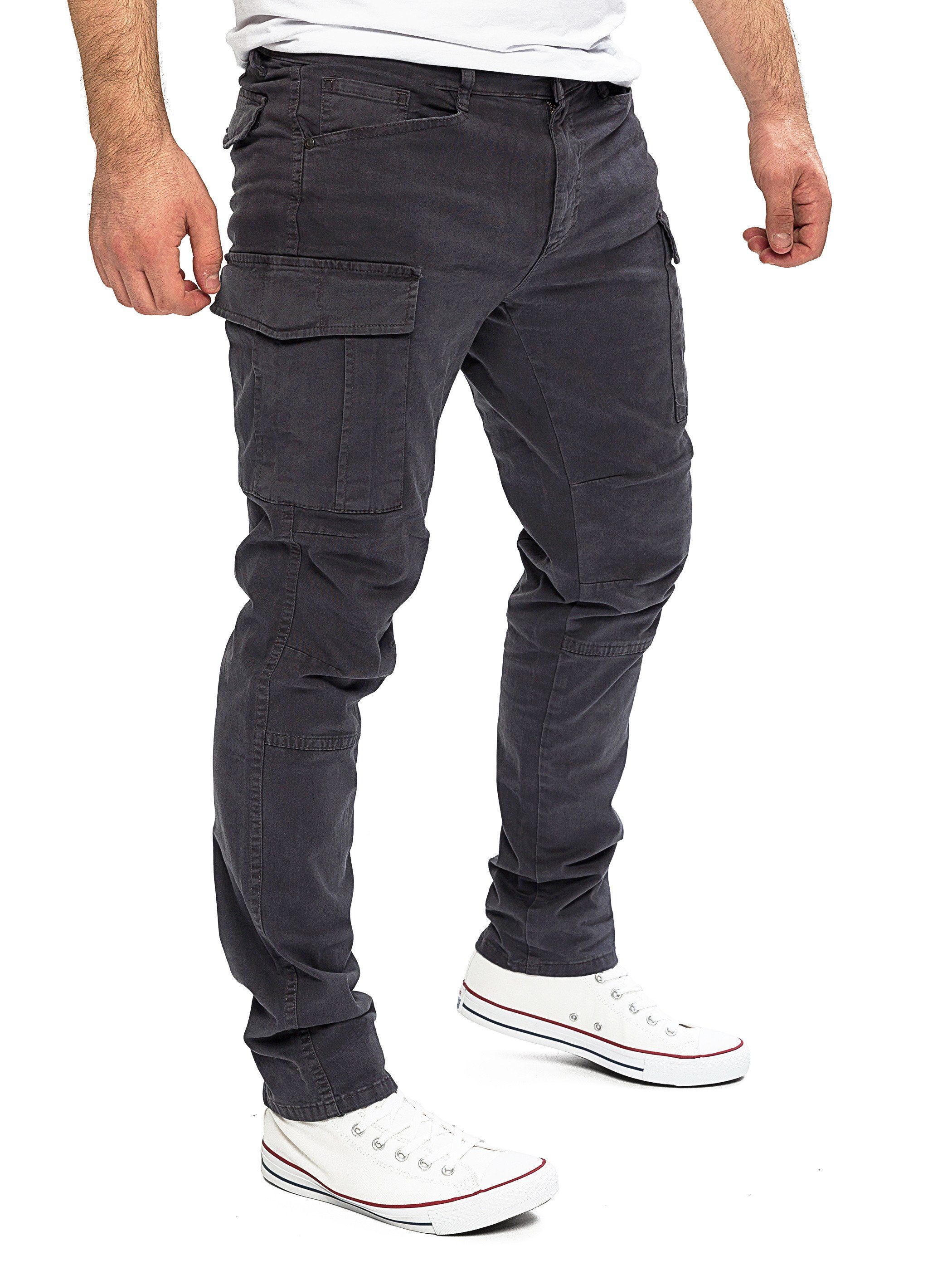 Yazubi Cargohose Cargo Chino Jayden (1-tlg) mit aufgesetzten Cargotaschen