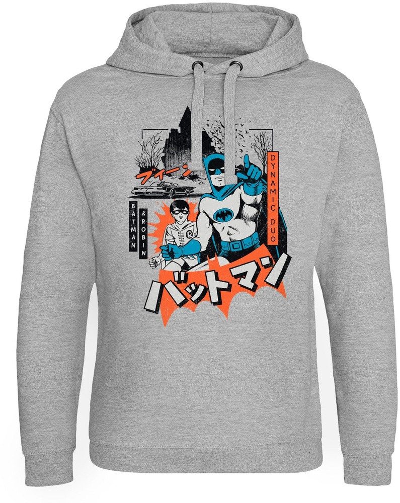 Batman Hoodie Dynamic Duo Manga Epic Hoodie