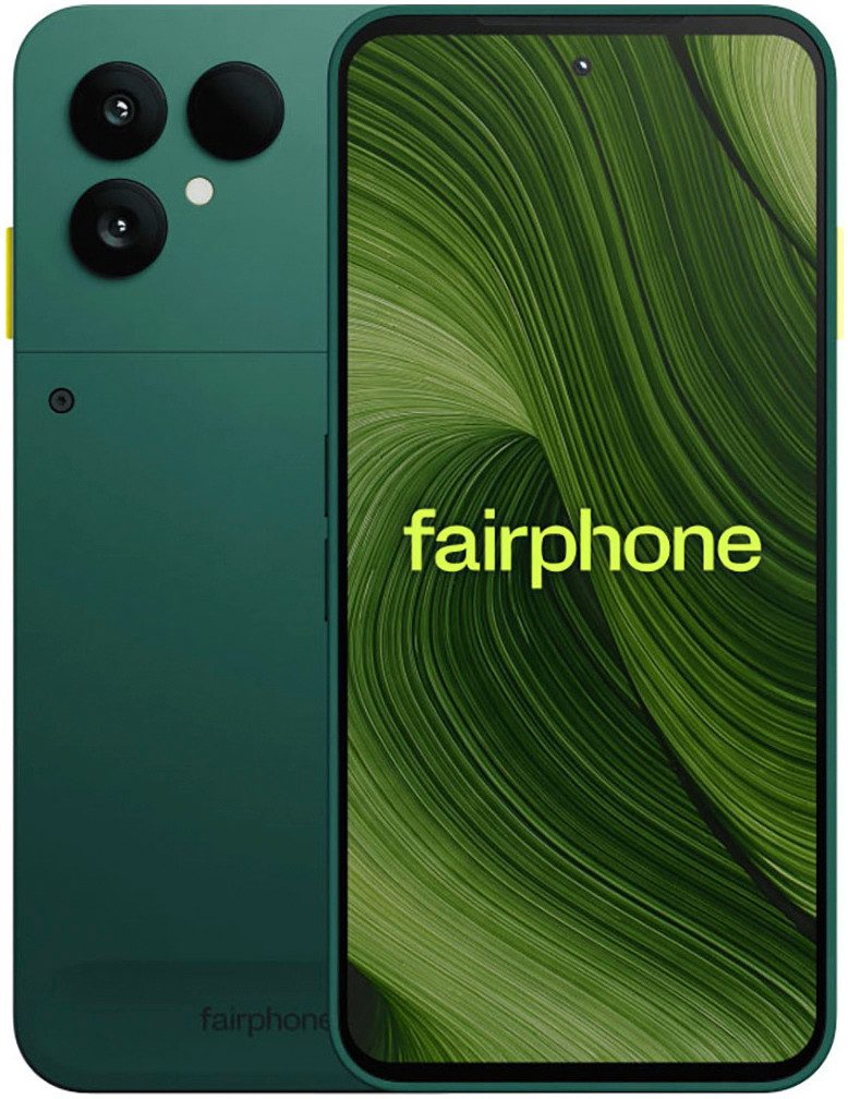 Fairphone Das Fairphone (Gen. 6) Smartphone (16,03 cm/6,31 Zoll, 256 GB Speicherplatz, 50 MP Kamera)