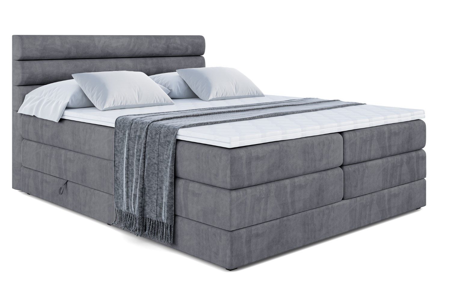 ALTDECOR Boxspringbett CELESTIA KING (Multipocket-Matratze H4, günstig online kaufen