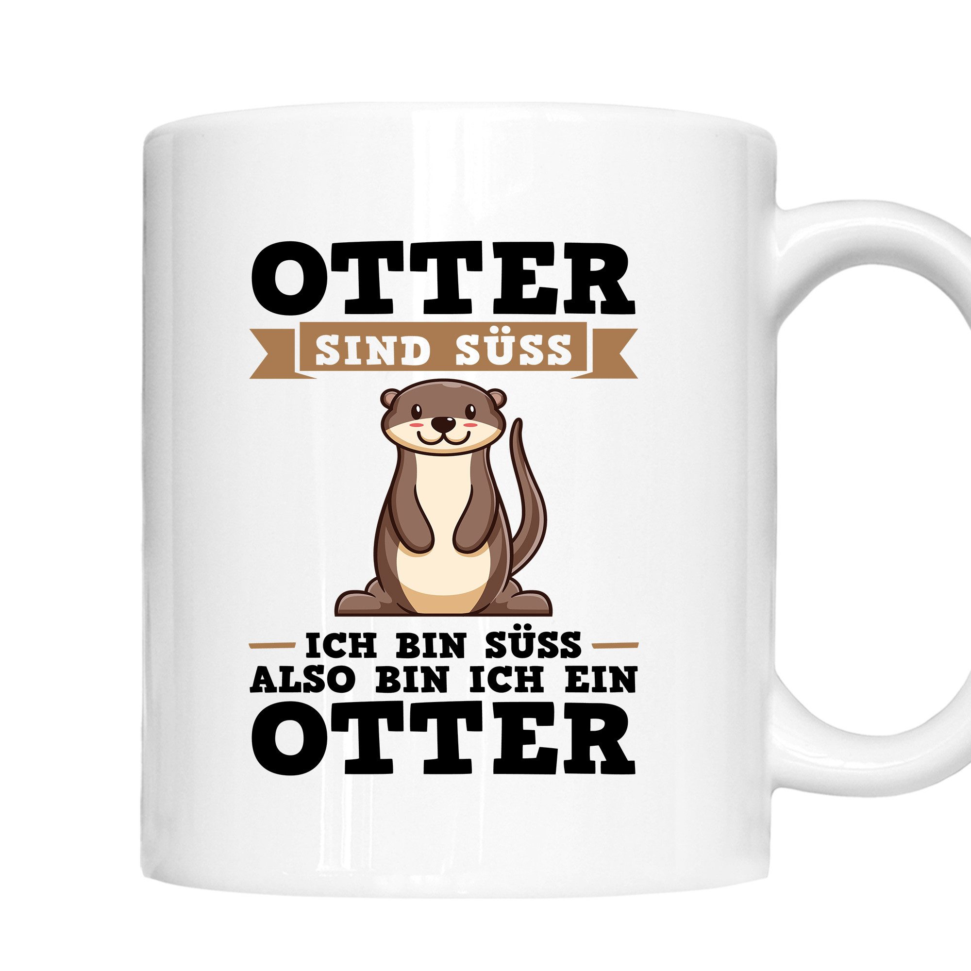 Printmacher Tasse Otter Tasse, Otter sind süß, Geschenk Otter, Keramik