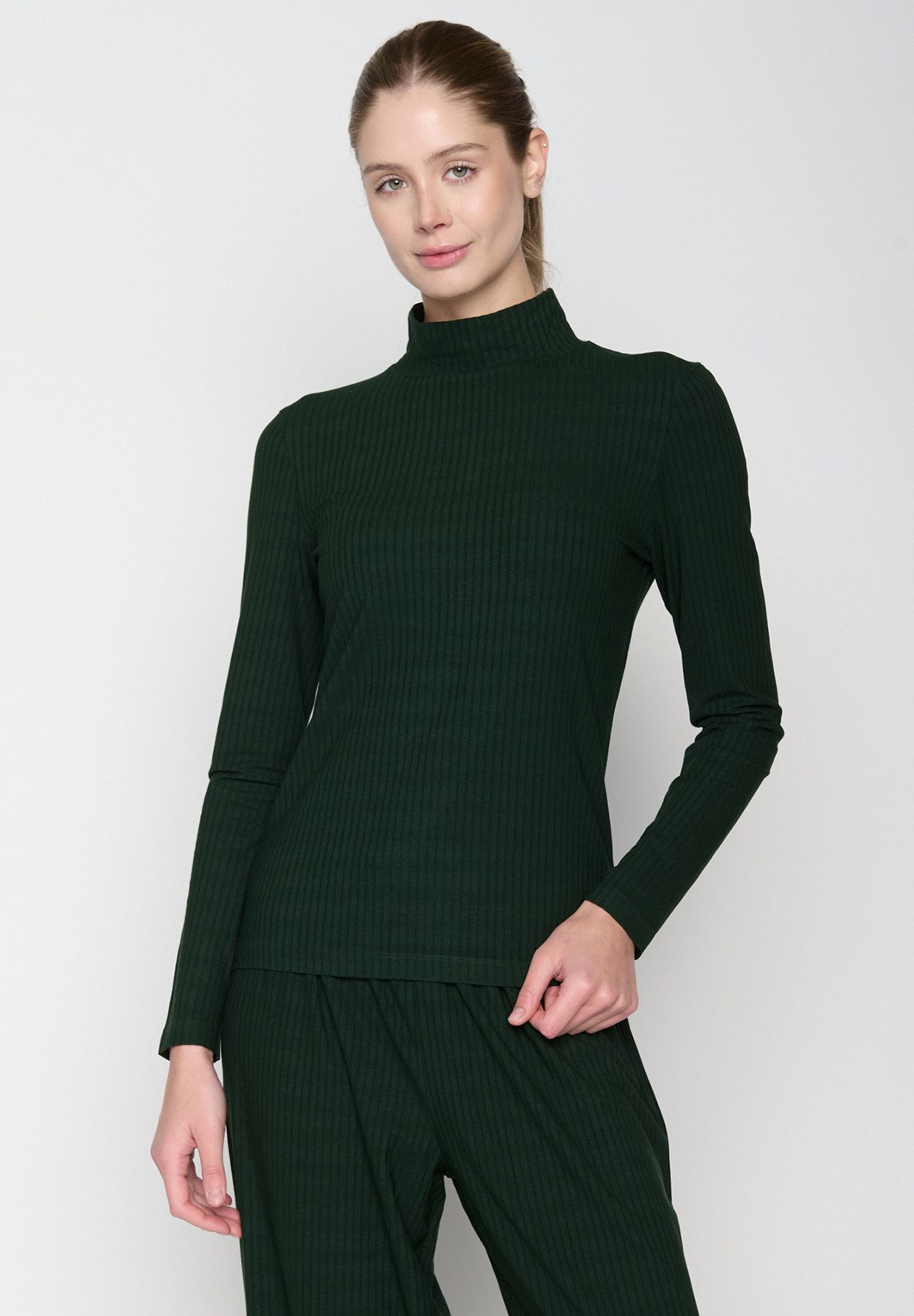 GREENBOMB Longsleeve Weak Basic Motiv Basic (1er-Pack) LENZING™-zertifizierte Fasern, weich & hautfreundlich