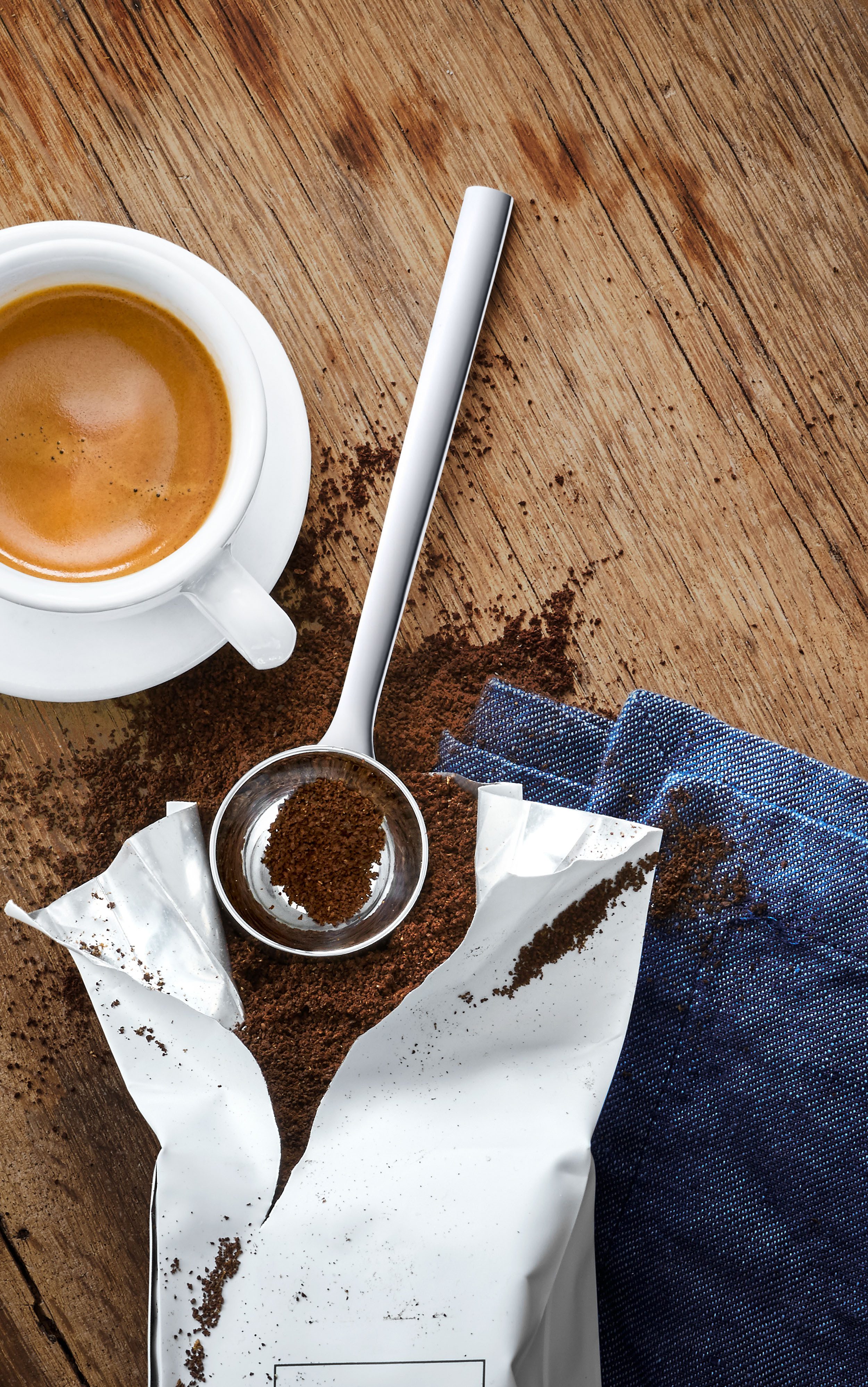 WMF Messlöffel Nuova, Edelstahl, (1-St), Kaffeemaßlöffel 14,5 cm, Cromargan Edelstahl rostfrei 18/10