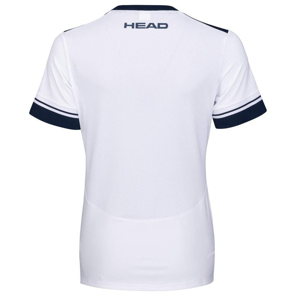 Head Tennisshirt Performance weiss/dunkelblau/orange Damen günstig online kaufen