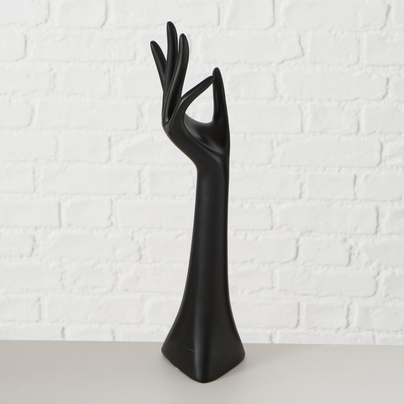 BOLTZE GRUPPE Schmuckständer Boltze Schmuckhand schwarz 34cm aus Kunstharz – Bild 2 von 5