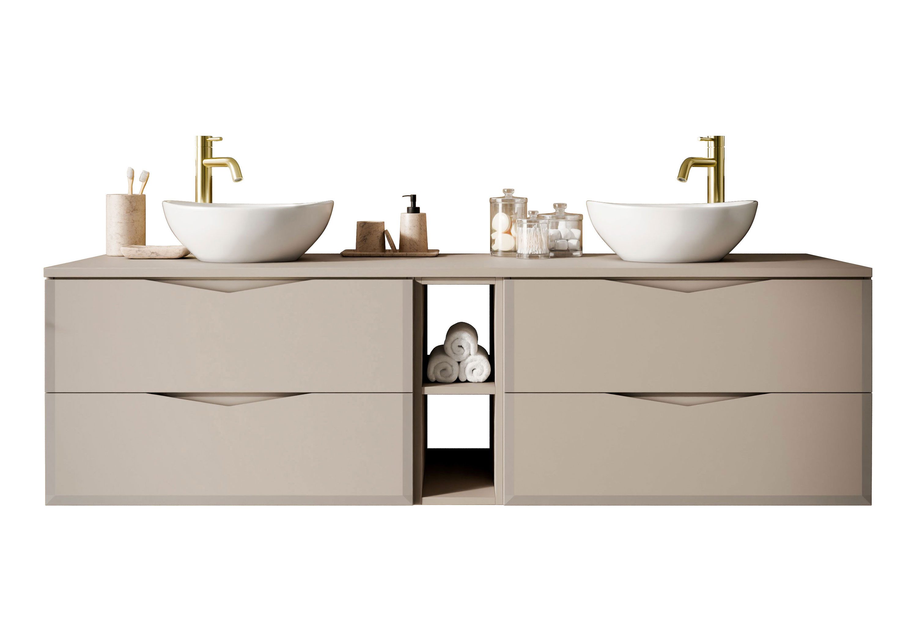 Lookway Badmöbel-Set MIRA III 140 cm günstig online kaufen