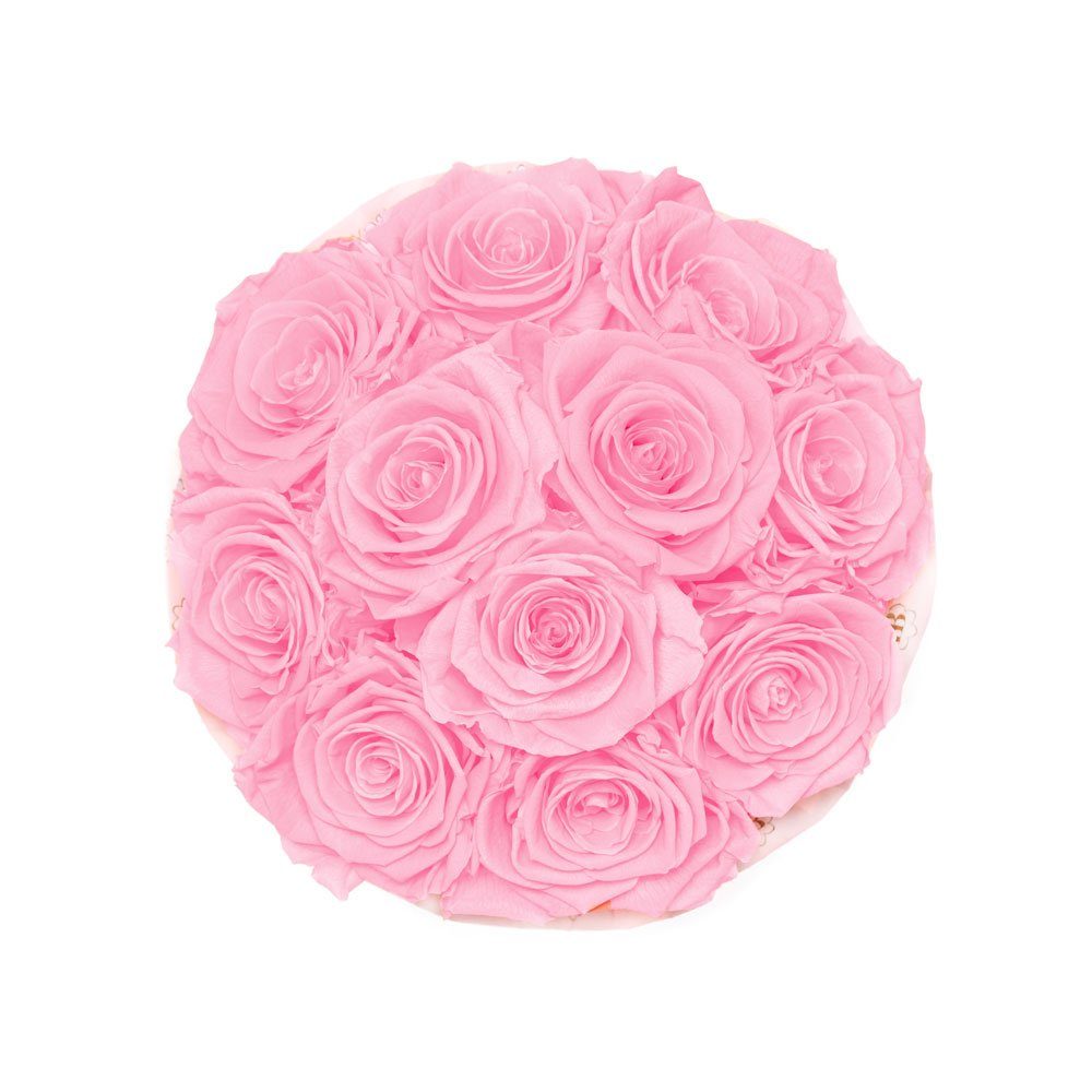 MARYLEA Trockenblume Bouquet, - Lieblingsmensch Rosa - Flowerbox Medium