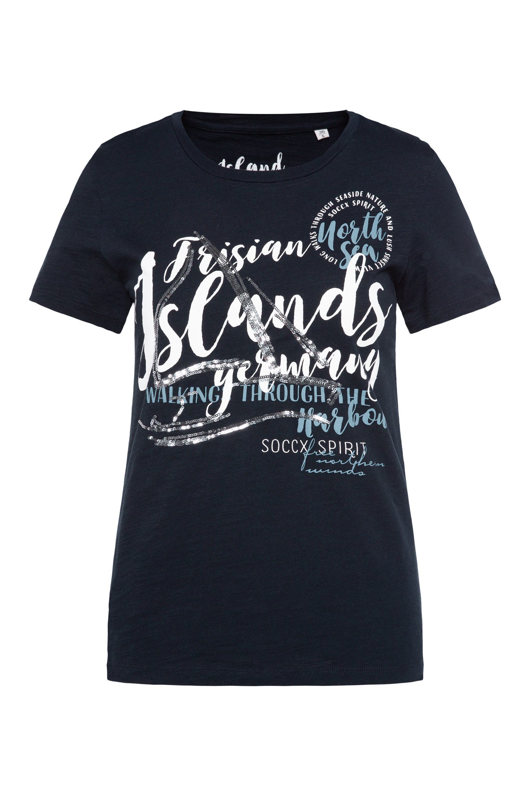 SOCCX Rundhalsshirt aus Baumwolle