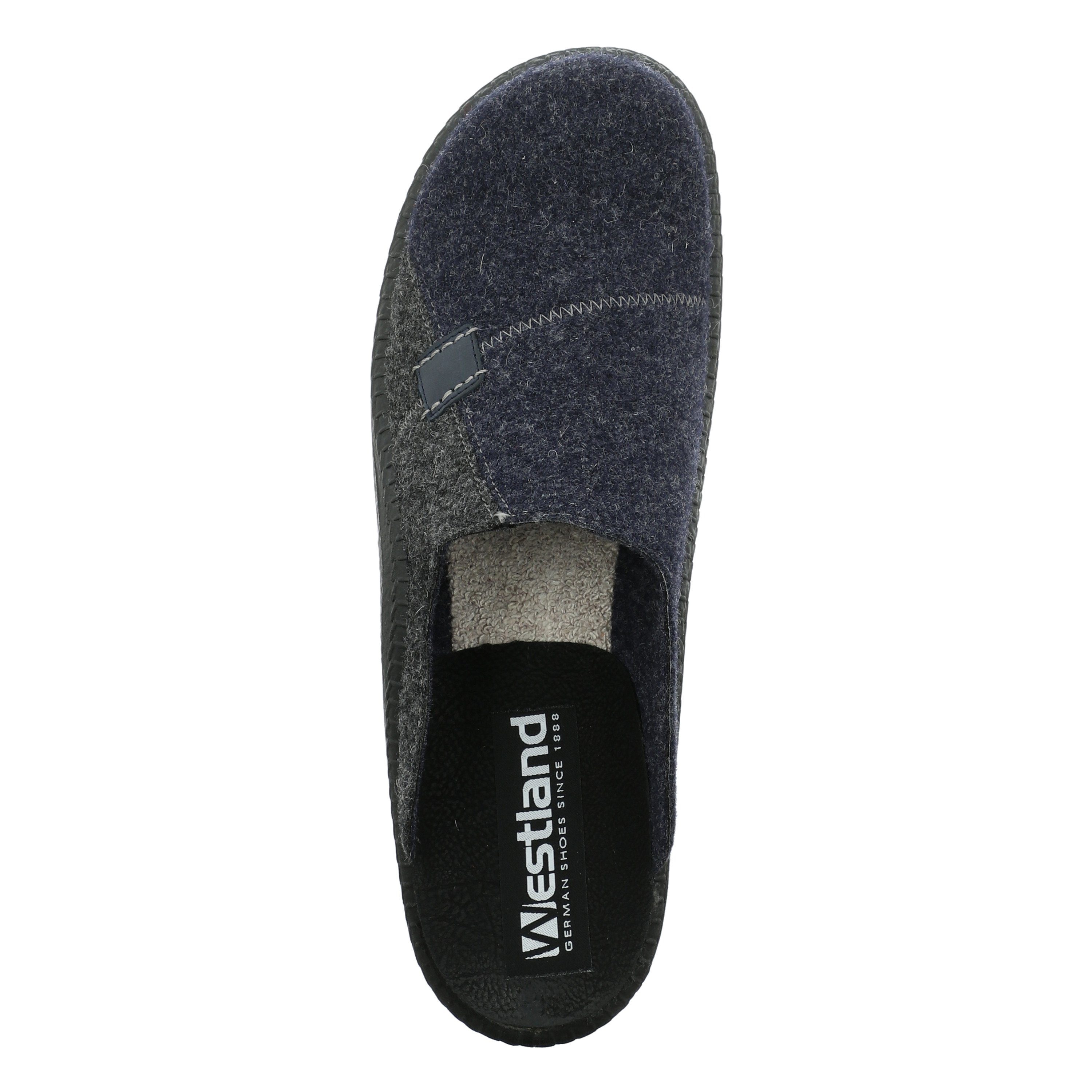 Westland Monaco 302, blau Hausschuh