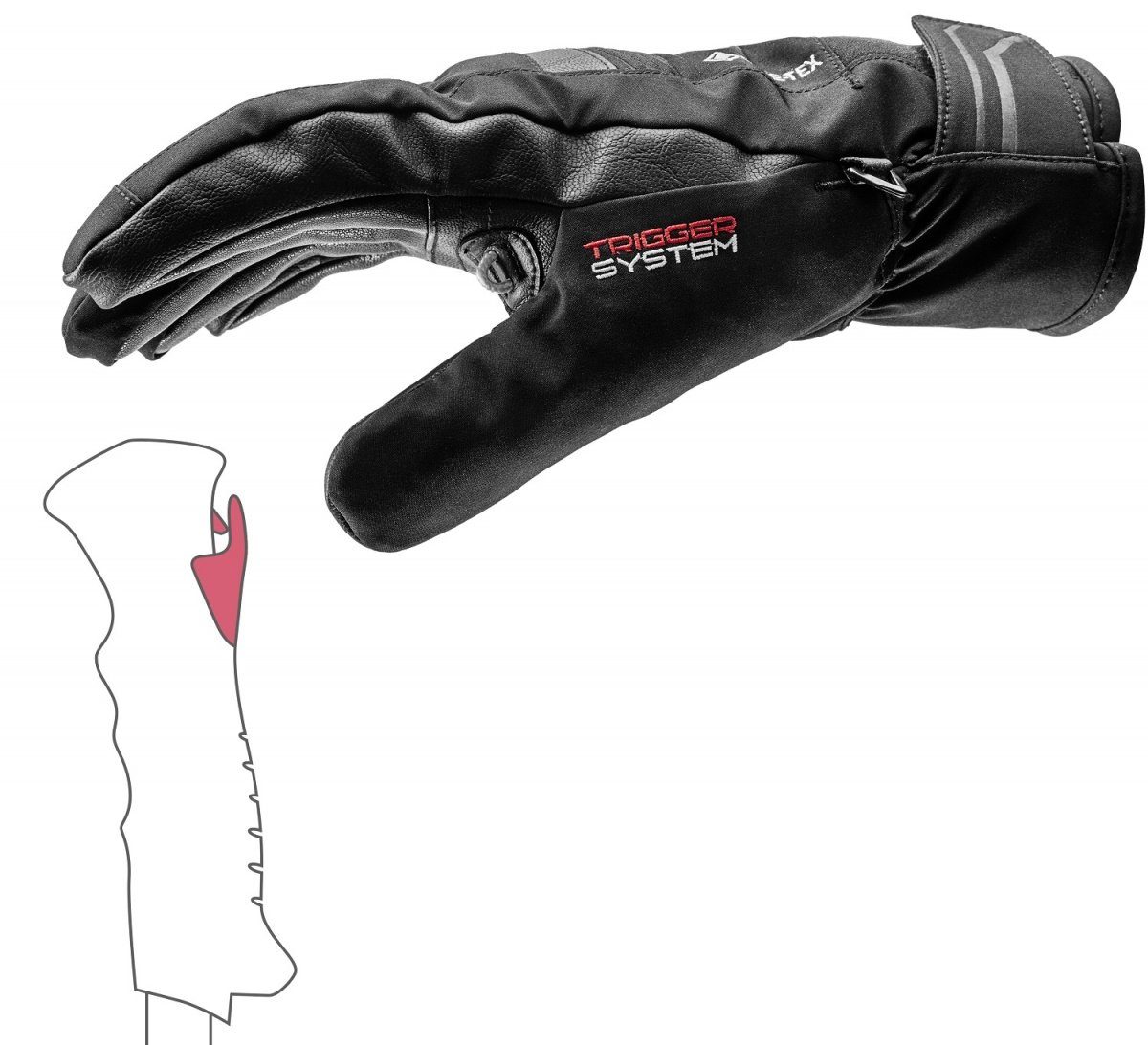 Leki Skihandschuhe Leki Shield 3D GTX günstig online kaufen