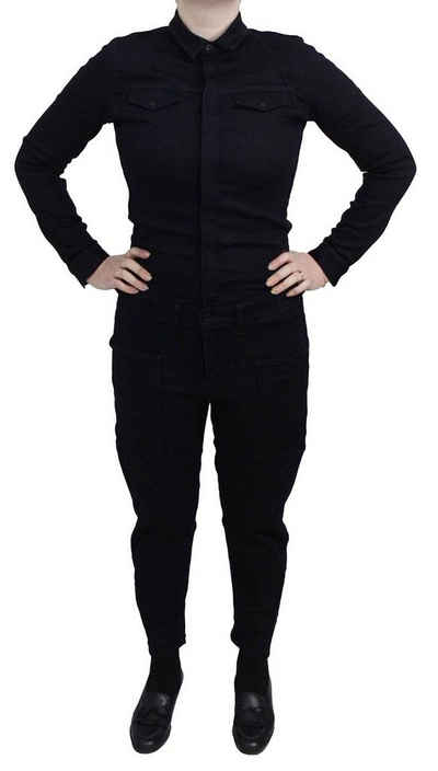 G-Star RAW Fleeceoverall G-Star Raw Boiler Suit Damen Overall Jumpsuit Gr. S schwarz Neu