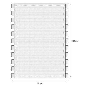 ECD Germany Hängesessel Hängematte aus Baumwolle Hartholz Querstab Indoor/Outdoor, Hängeschaukel Rot Grün Gelb Holzstange mit 2 Kissen 40x35 cm Hängesitz