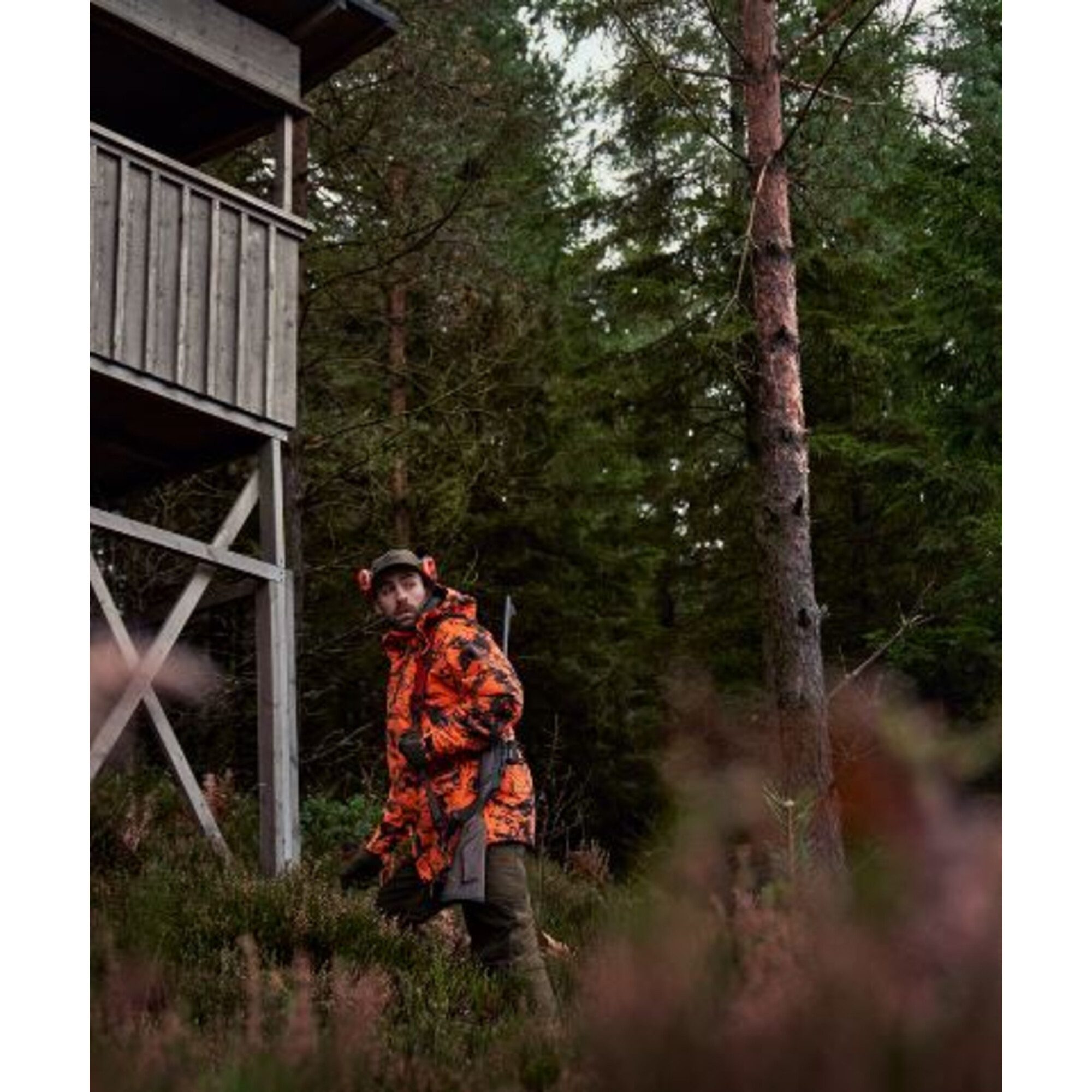 Härkila Trekkingrucksack Härkila Wildboar Pro HWS Insulated Jacke, AXIS MSP®Orange Blaze, Gr.