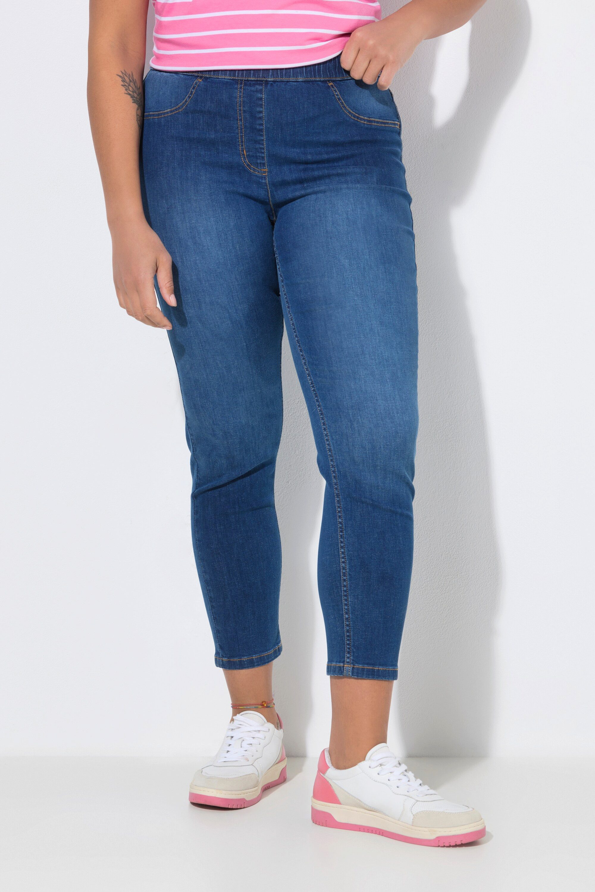 Angel of Style Jeggings Jeggings Julia körpernah Denimlook Elastikbund günstig online kaufen