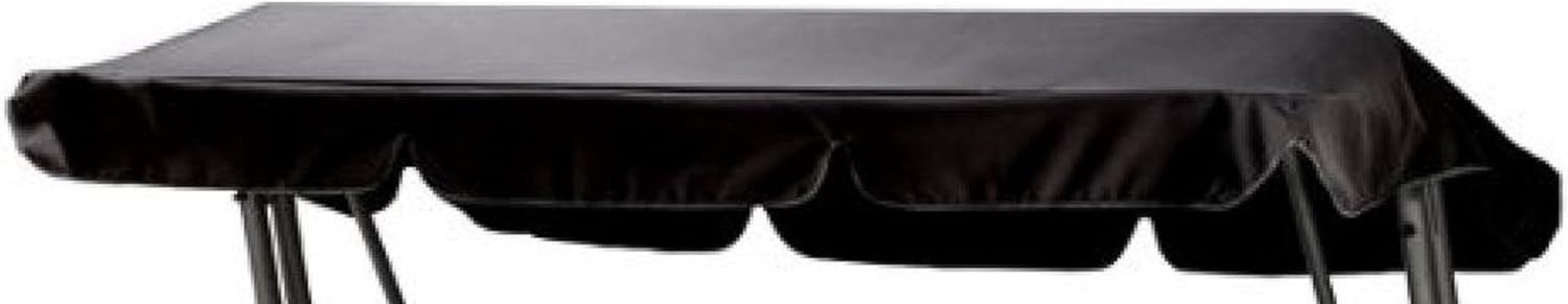 MANDALIKA Garden Hollywoodschaukelersatzdach Monte Carlo anthrazit 205 x 127 cm, (Spar-Set, 1-tlg., Ersatzbezug), wasserabweisend / lichtecht