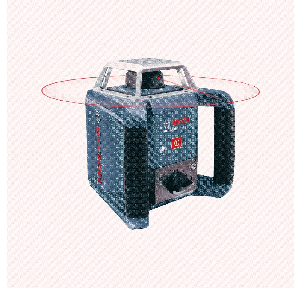 Thumbnail - BOSCH Rotationslaser Rotationslaser GRL 400 H Set Prof. inkl. Messlatte