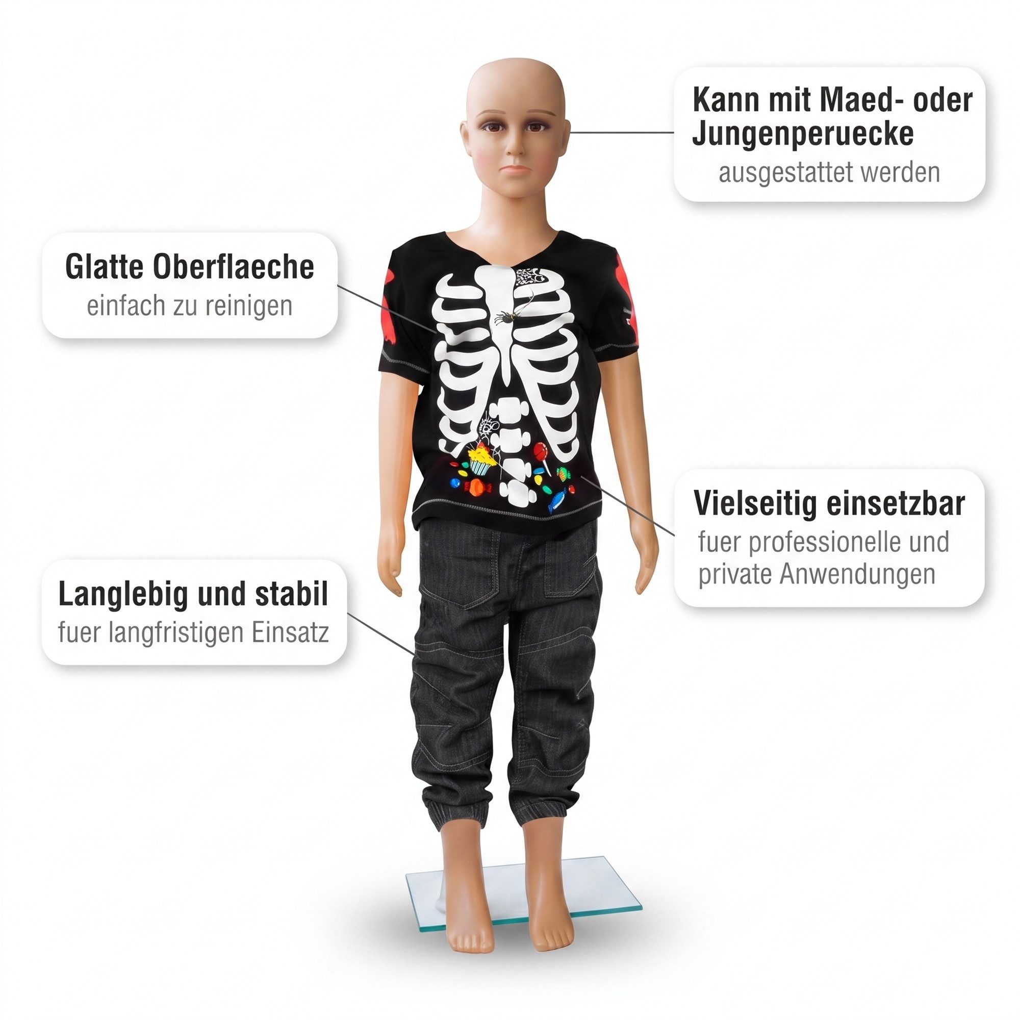 Mucola Schneiderpuppe 110CM Schaufensterpuppe Schaufensterfigur Mannequin Manichino Puppe, Beweglich – Bild 5 von 5