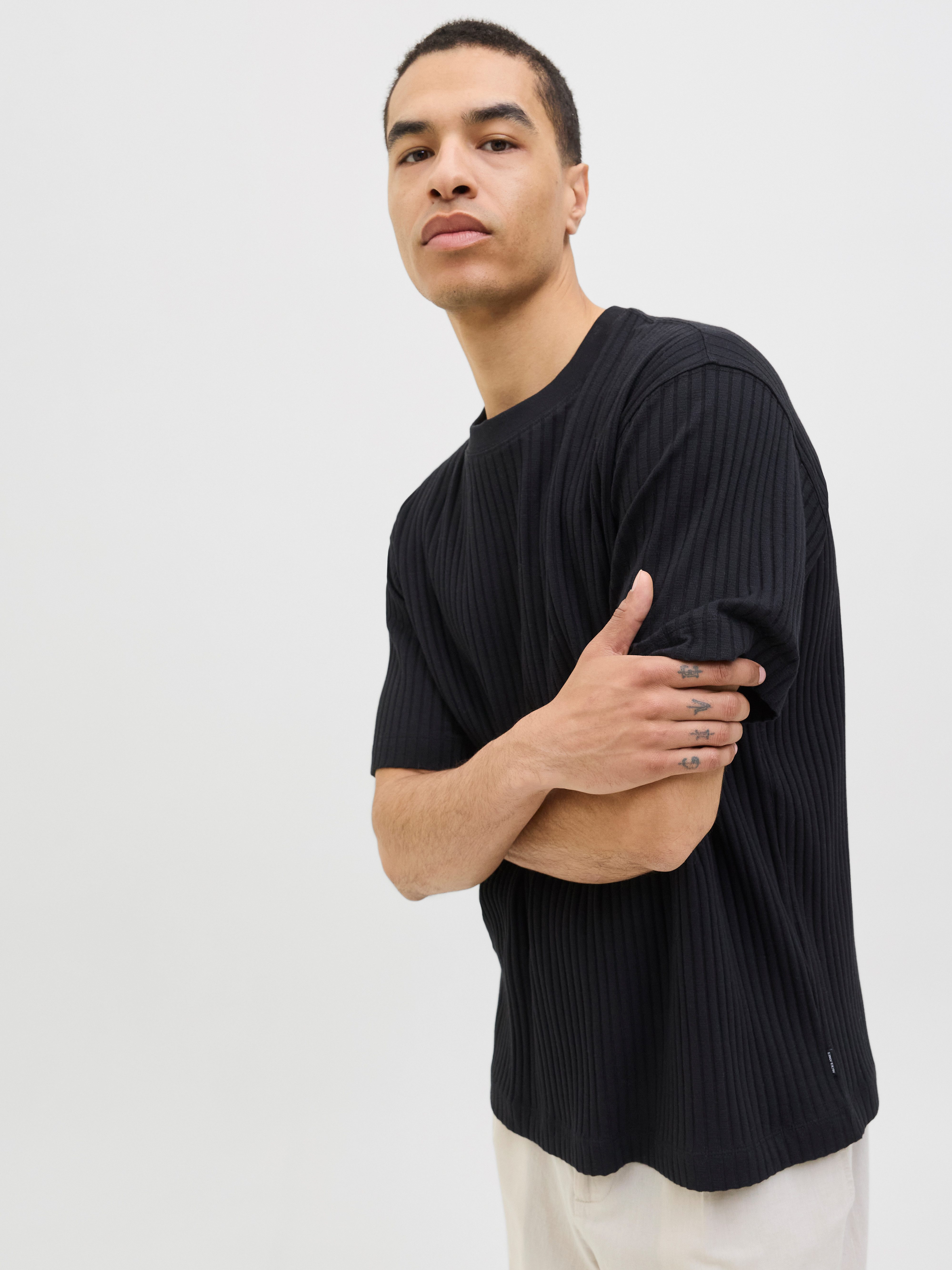 Jack & Jones T-Shirt JJEURBAN EDGE STRUCTURE TEE SS günstig online kaufen