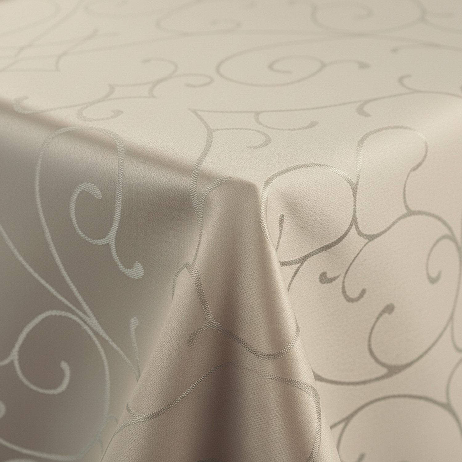 NYVI Tischdecke Tischdecke 150x250 cm elegante Tafeldecke mit edlen Ornamen günstig online kaufen