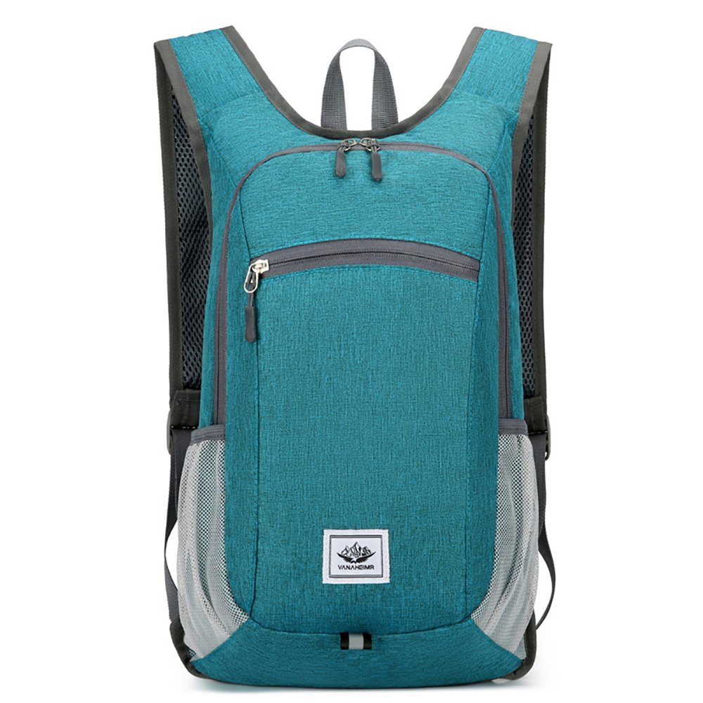 GelldG Rucksack Kleiner Rucksack Faltbarer Leichter Wanderrucksack Damen Herren