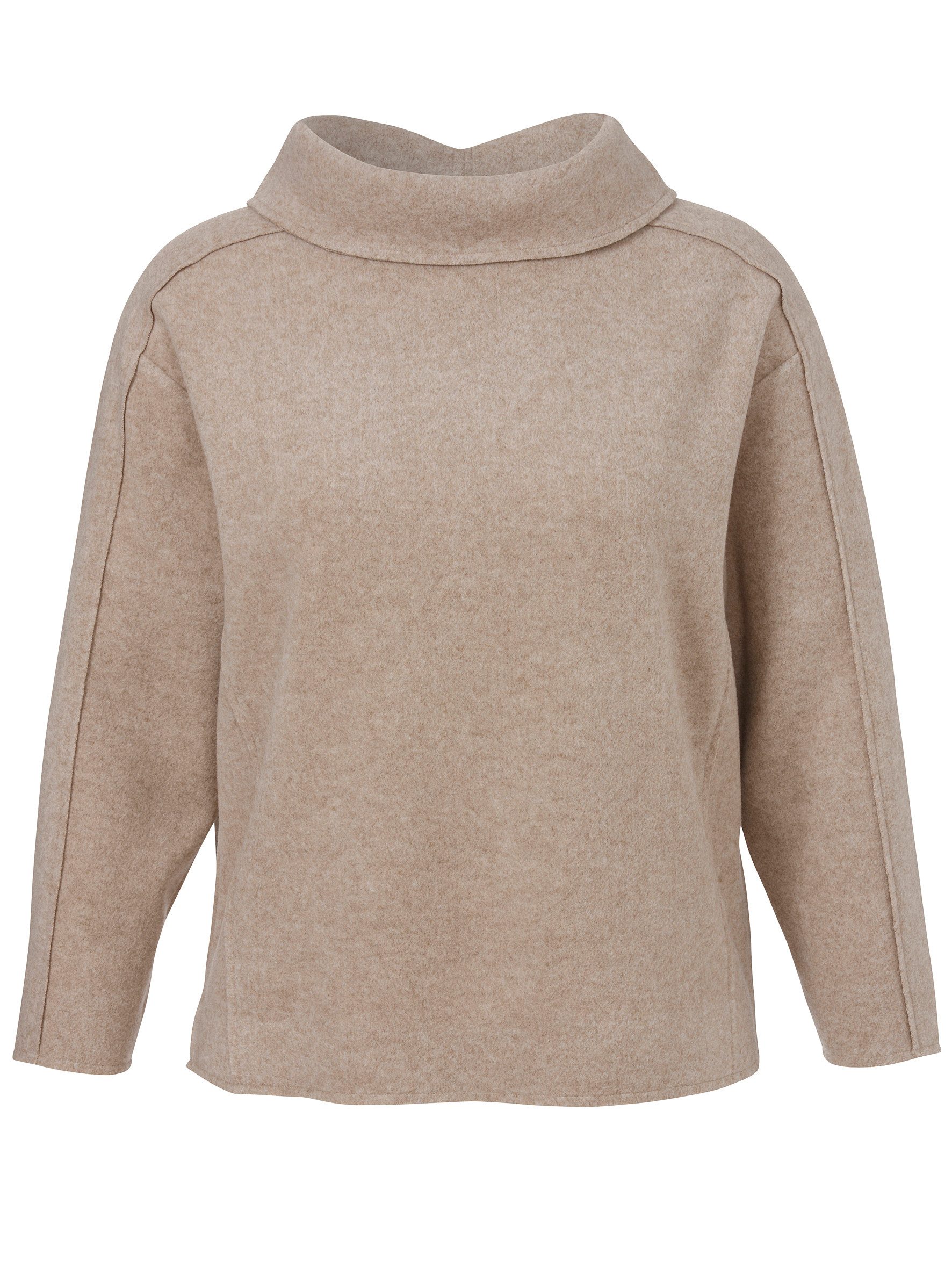 VIA APPIA Sweatshirt Sweatshirt Stehkragen 1/1 Arm günstig online kaufen
