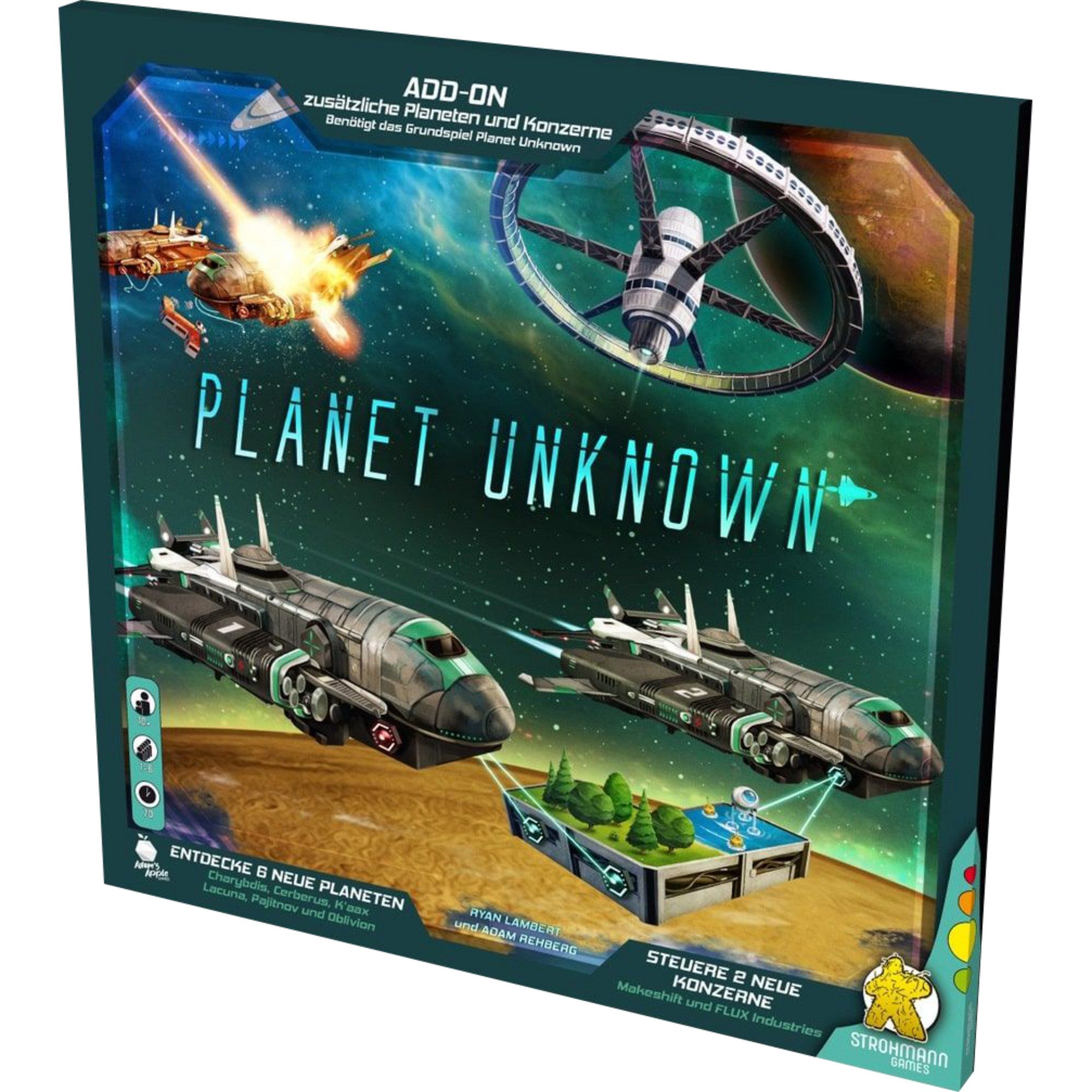 Pegasus Spiel Pegasus Planet Unknown - Neue Planeten & Konzerne