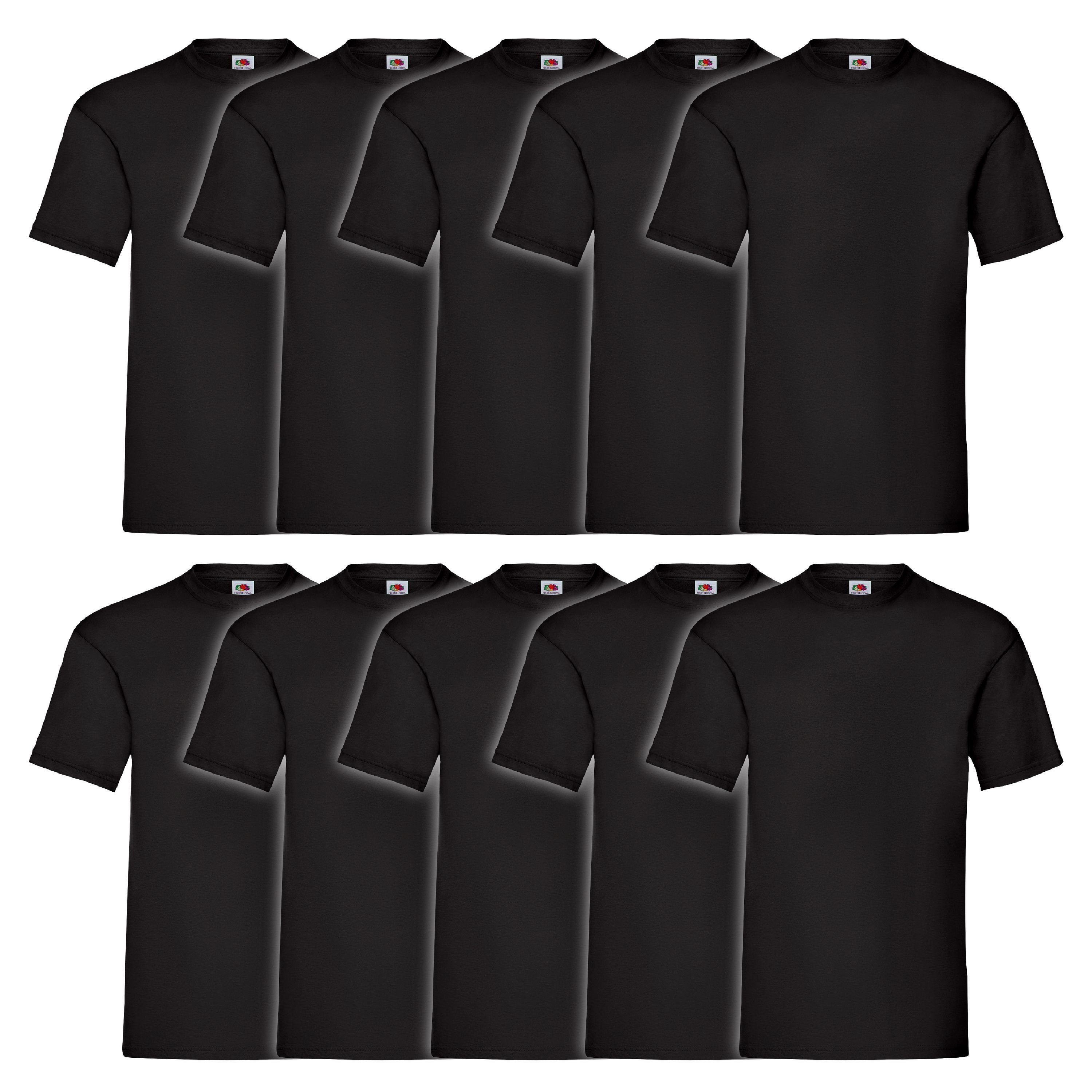 Fruit of the Loom Rundhalsshirt 10er günstig online kaufen