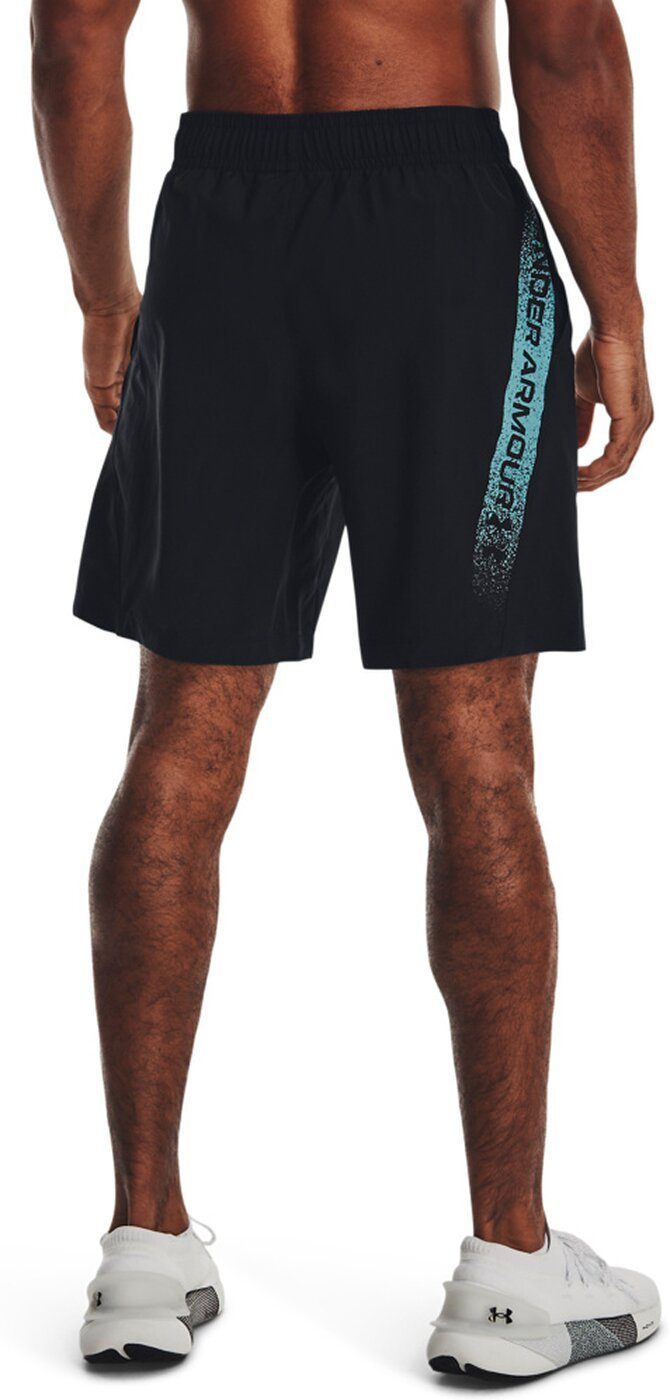 Under Armour® BLACK 005 SHORTS GRAPHIC UA WOVEN Funktionsshorts