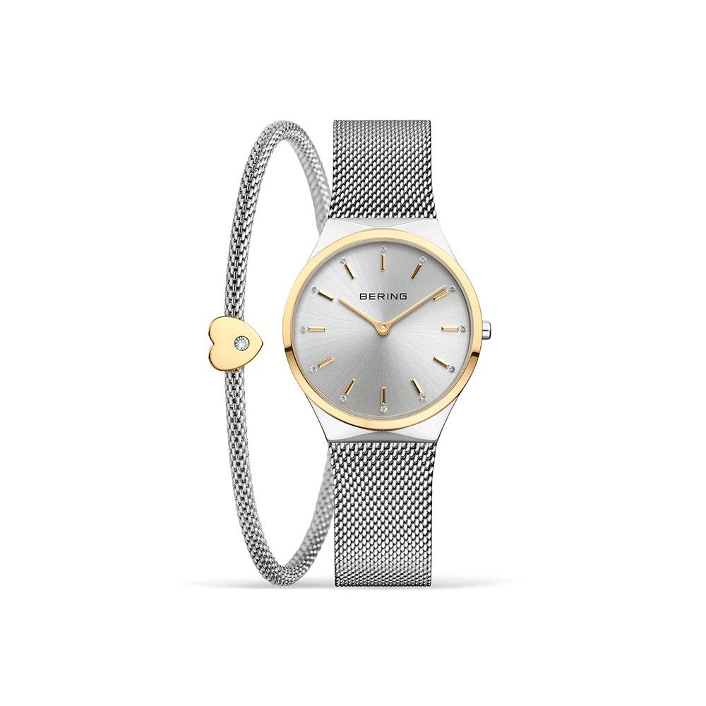 Bering Quarzuhr Bering Classic silber glänzend günstig online kaufen
