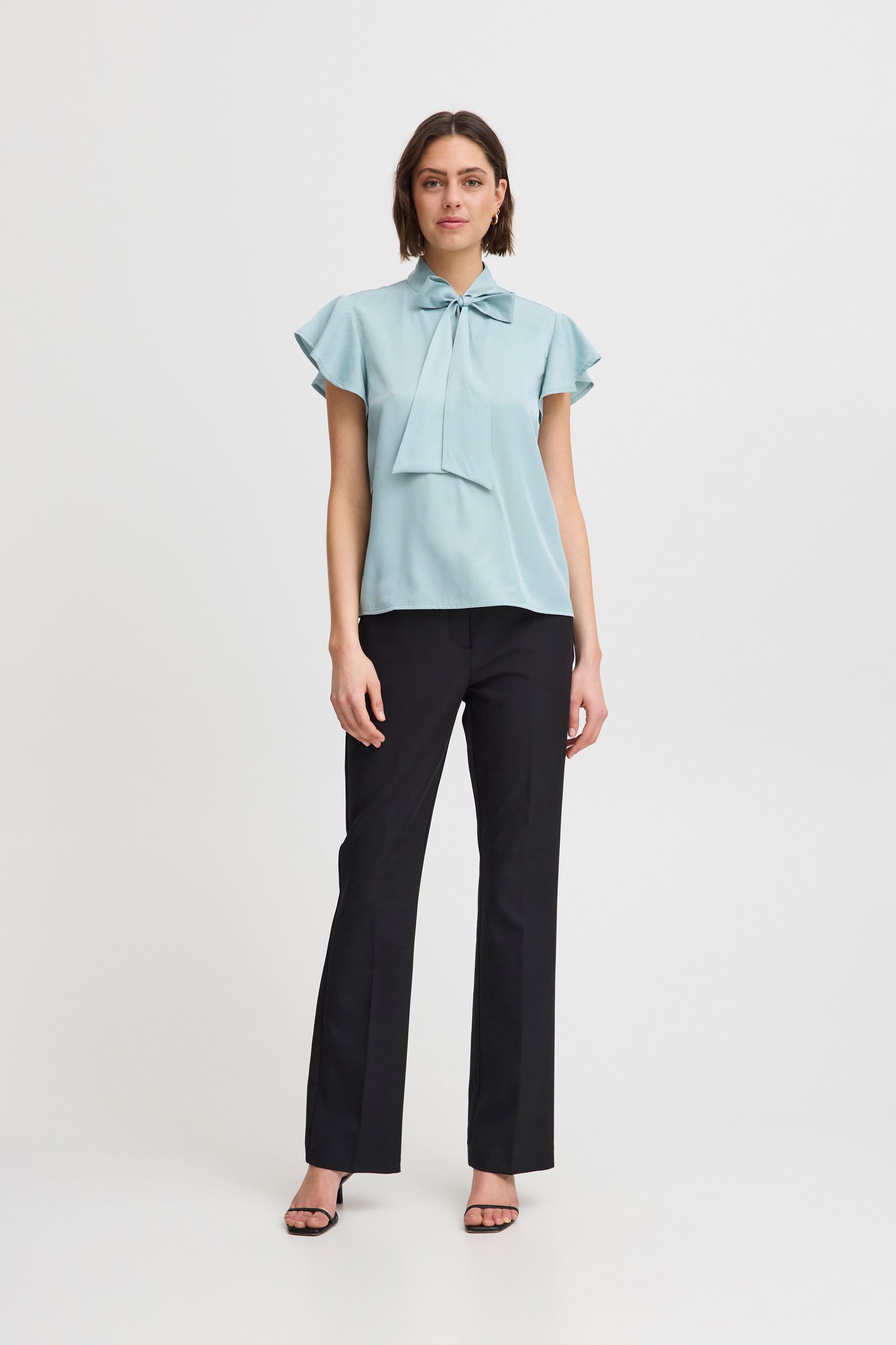 Ichi Kurzarmbluse IXSTINEA SS Bluse mit günstig online kaufen