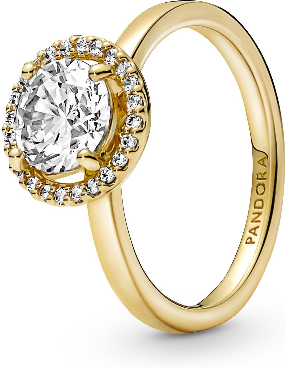 Pandora Fingerring Pandora Funkelnder Runder Strahlenkranz Ring 161234C01 D günstig online kaufen