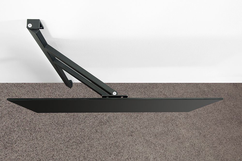 wissmann raumobjekte TV-Wandhalterung Schwenkbarer TV-Wandhalter, (bis 85,00 Zoll, Drehbare Fernseher Wandhalterungen, 180° schwenkbar, Made in Germany)