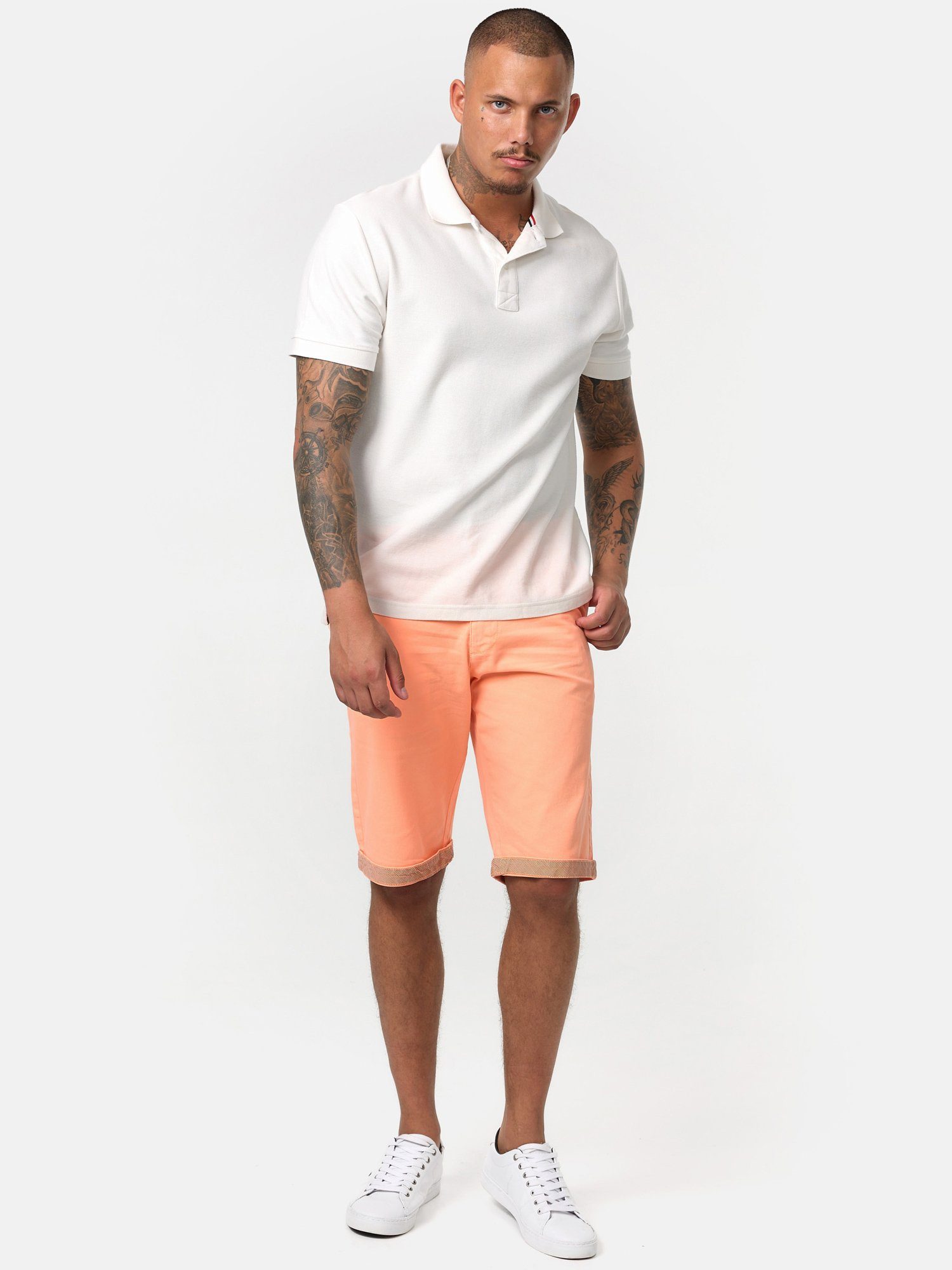 Shorts Chinoshorts Hose Tazzio Orange A206 Chino