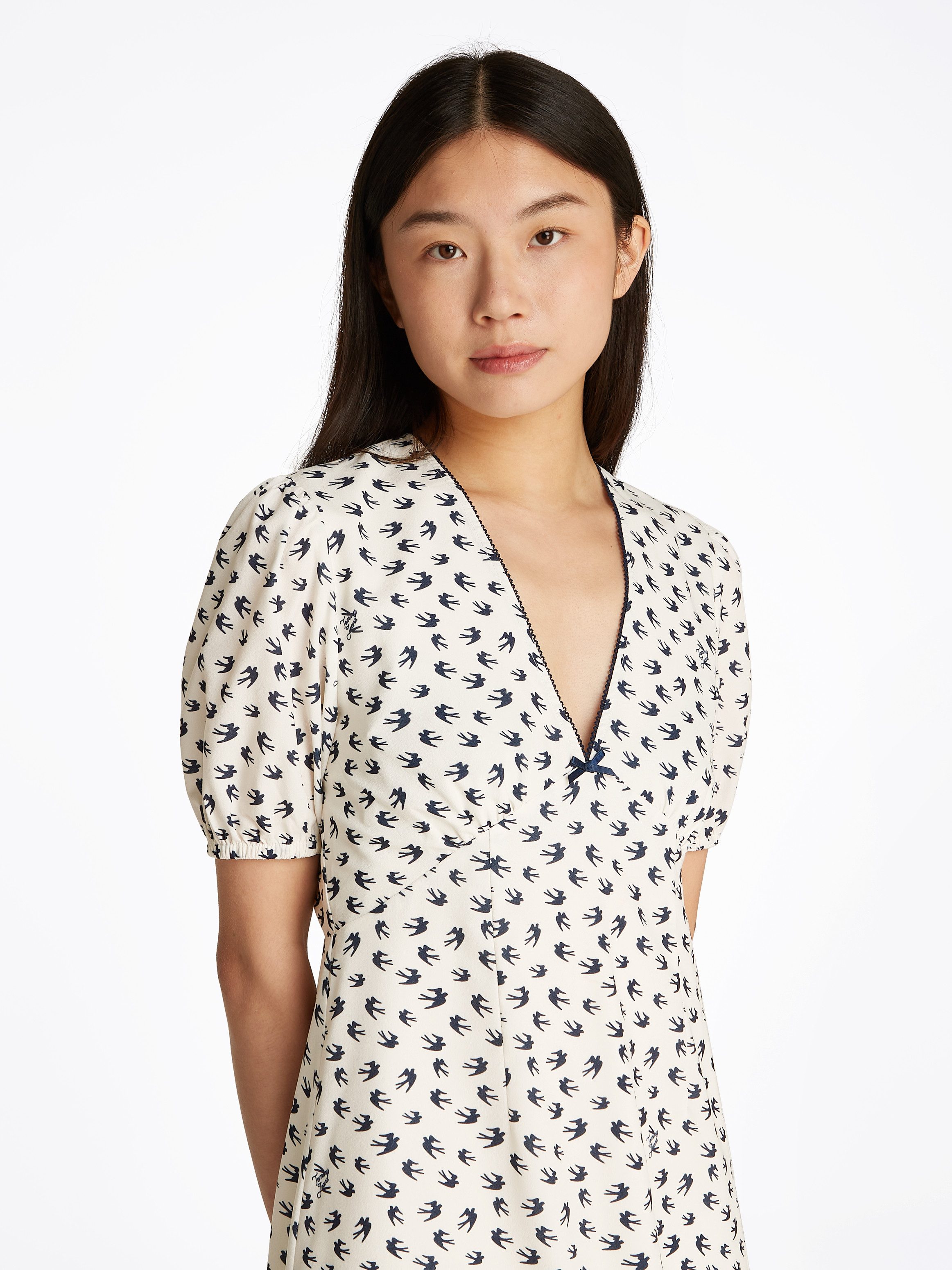 Tommy Jeans Minikleid TJW SS CREPE günstig online kaufen