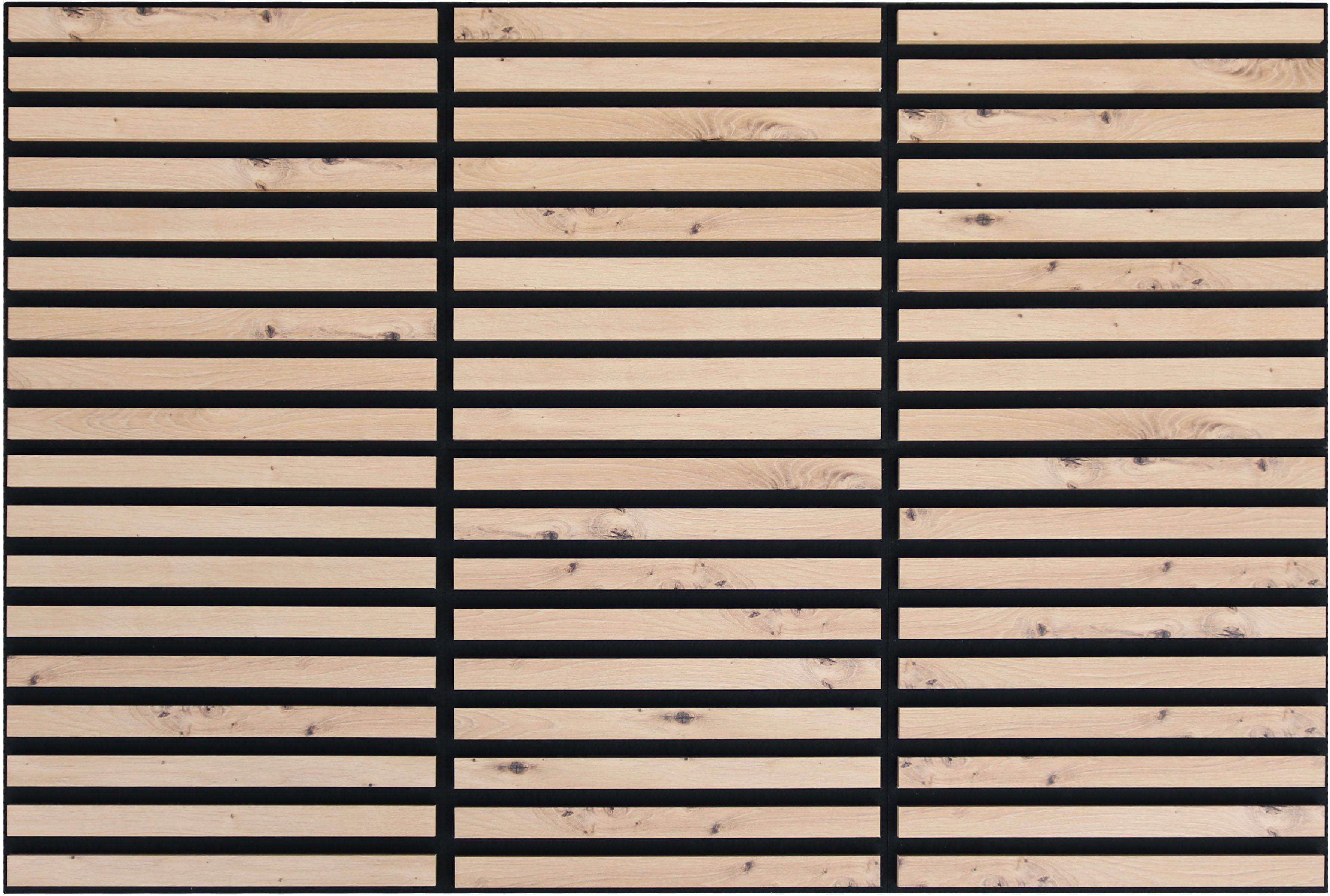 BASIC by Balculina Wandboard Deko, 6-tlg., Im 6er-Set, B/T je 40x40 cm, verschönert Räume und Wände