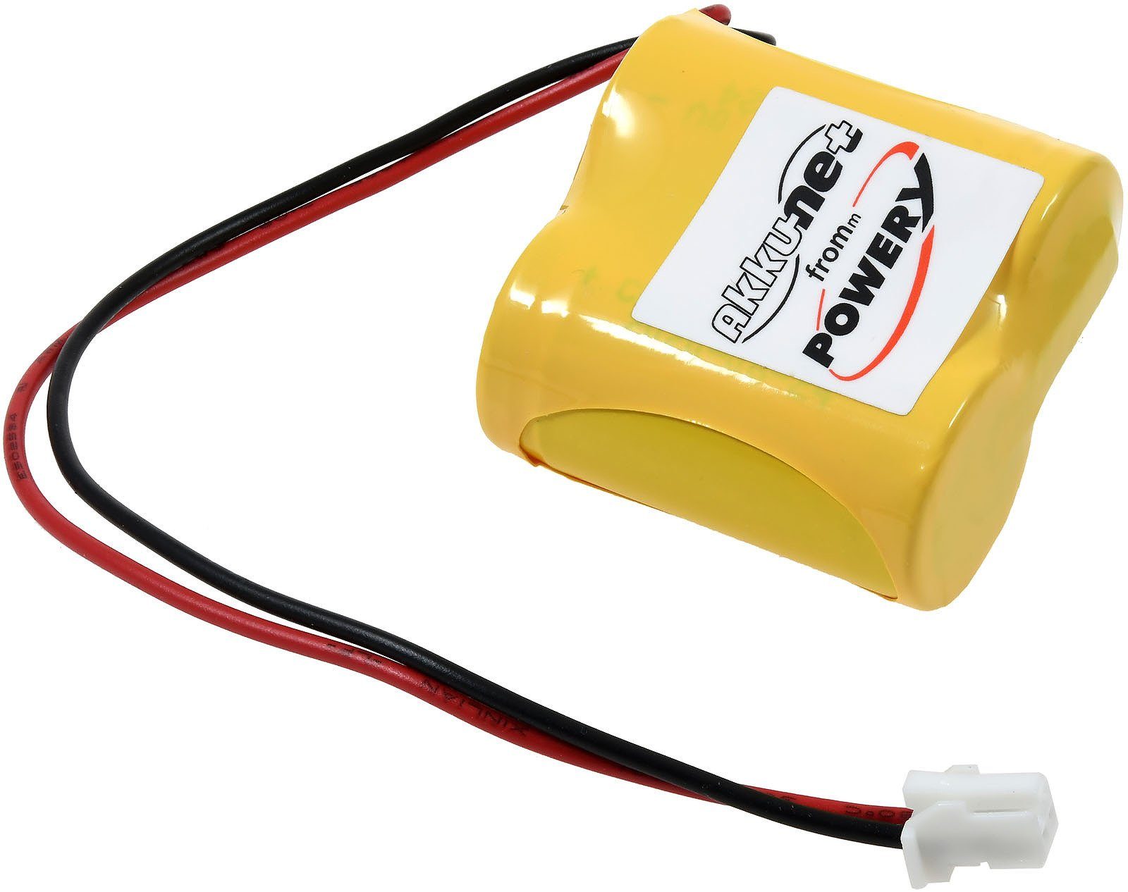 Powery Batterie für Mitsubishi MR-BAT6V1SET-A Batterie, (6 V)