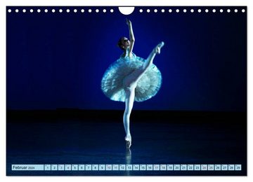 CALVENDO Wandkalender Ballett Bühne (Wandkalender 2024 DIN A4 quer), CALVENDO Monatskalender