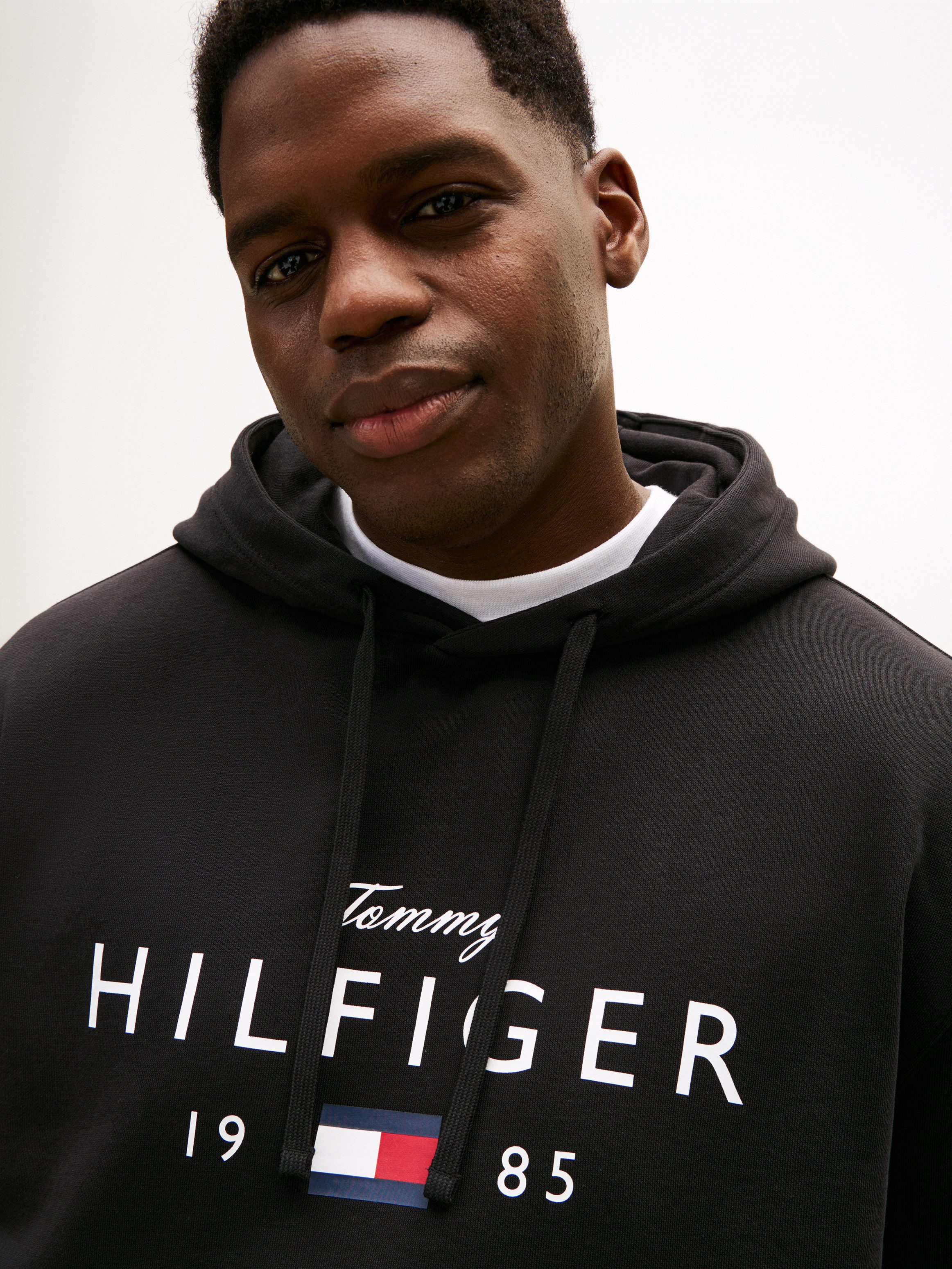 Tommy Hilfiger Big & Tall Hoodie BT-BRANDLOVE BIG HILFIGER mit Logo-Grafik, Große Größen, regular fit