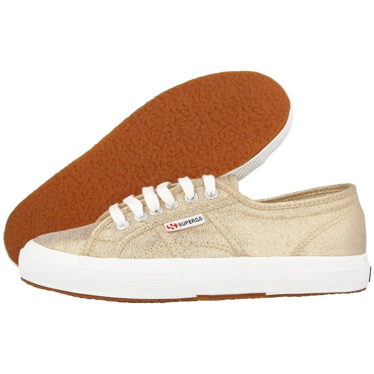 Superga 2750 Lamew Damen Sneaker Turnschuhe, Sportschuhe, Freizeitschuhe, Halbschuhe, Schnürschuhe
