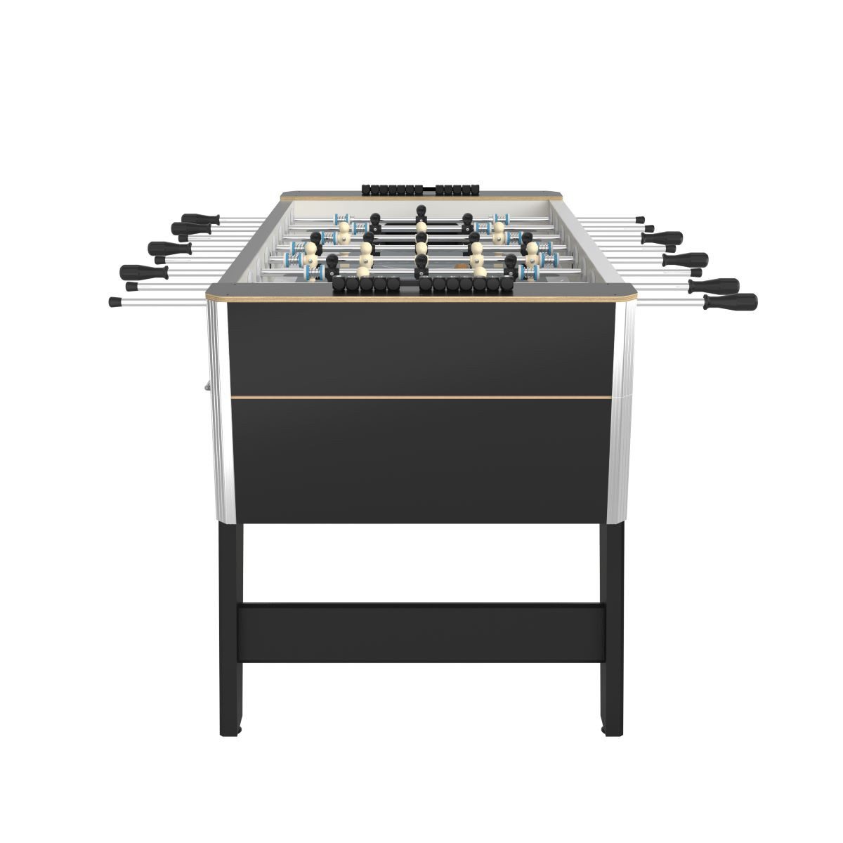 Deutscher Meister Kickertisch Tischfußball Kickertisch "CHAMPIONLINE", Münzeinwurf 0,50 € (wahlweise 0,20 €, 1,00 € oder Jeton-Systeme)