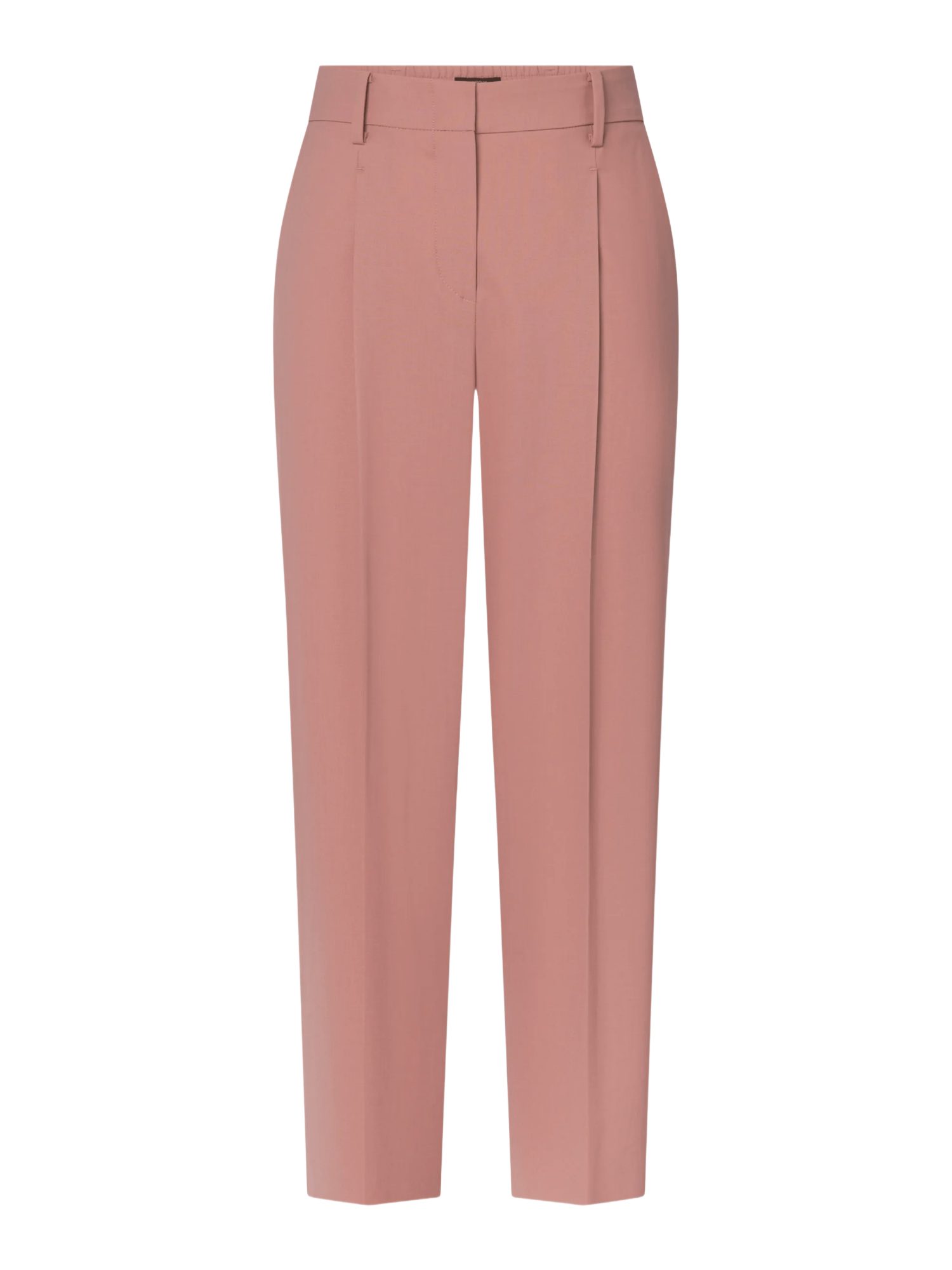 Windsor Stoffhose rosa,Casual,Wolle,Unifarben,Slim Fit,Mittel