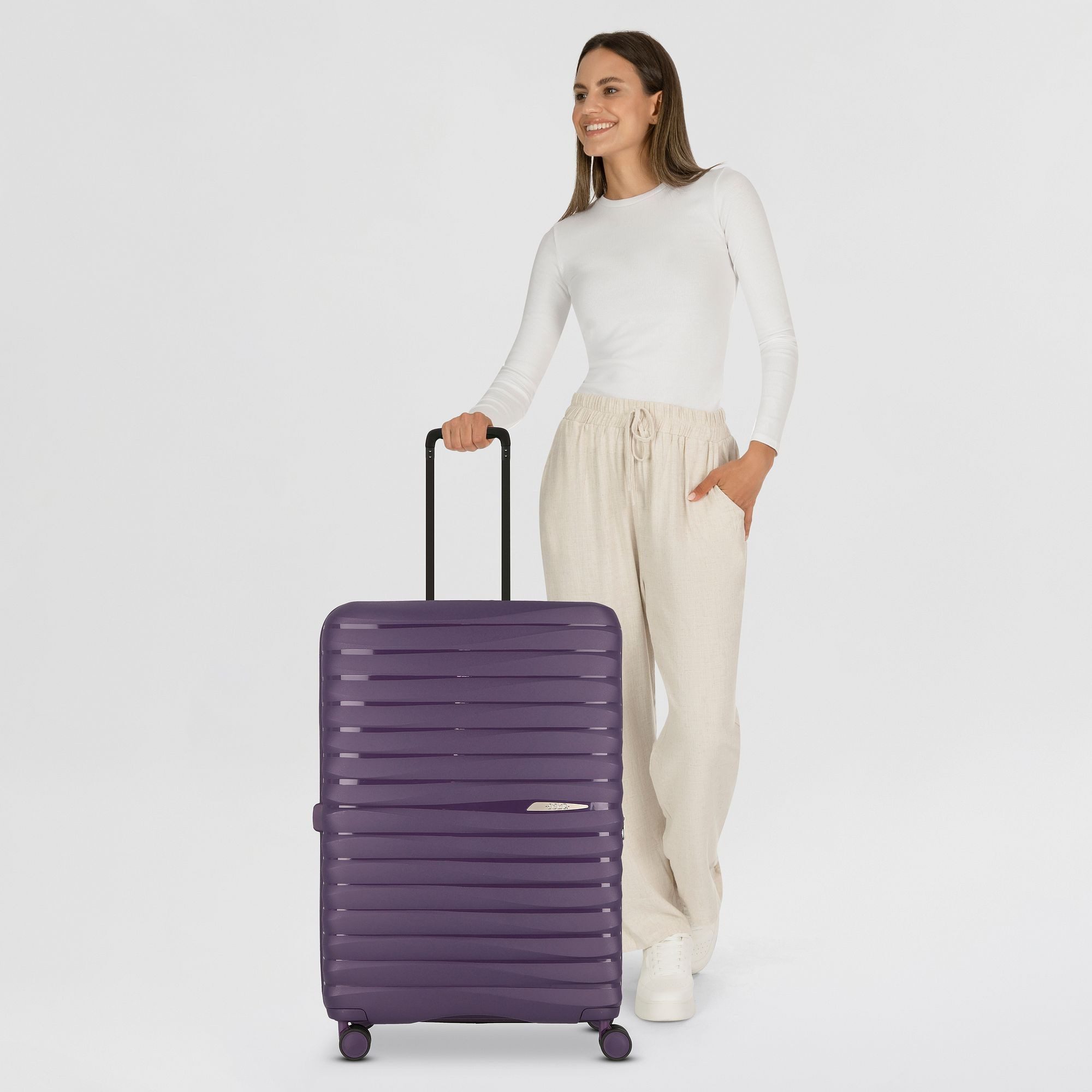 Jump Hartschalen-Trolley Xwave, 4 Rollen, Polypropylen