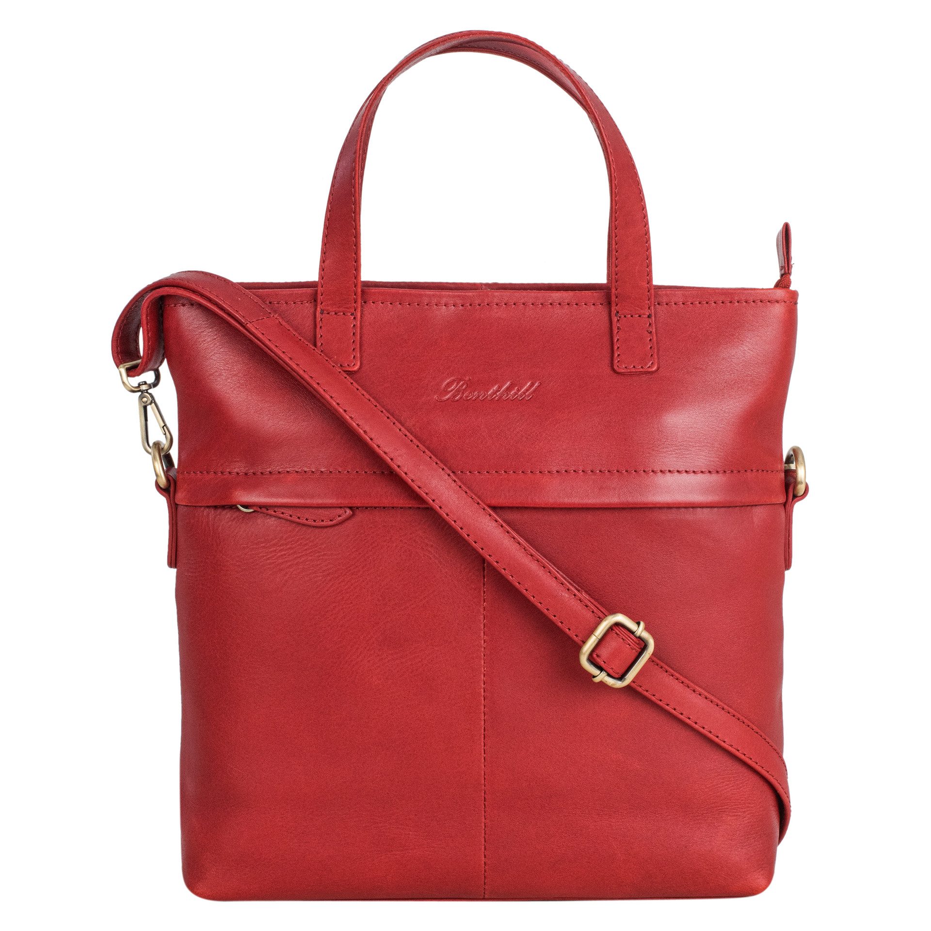Benthill Shopper Damen Echt Leder Umhängetasche günstig online kaufen