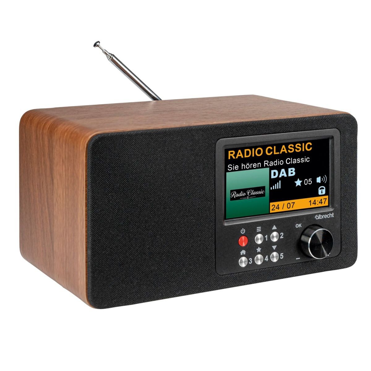 Albrecht DR 863 Digitalradio Radio