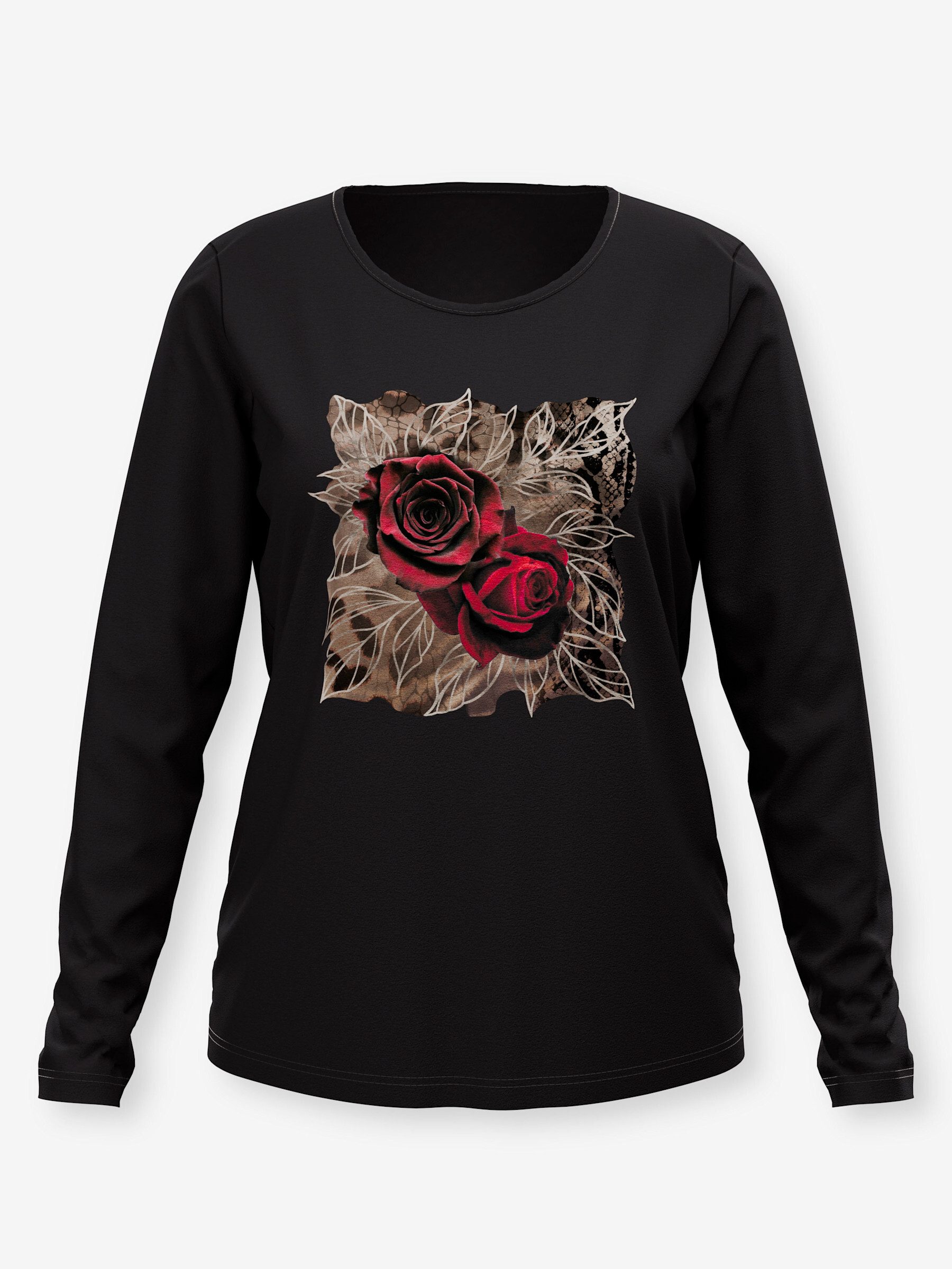 T-Shirt Langarm-Shirt Langarm